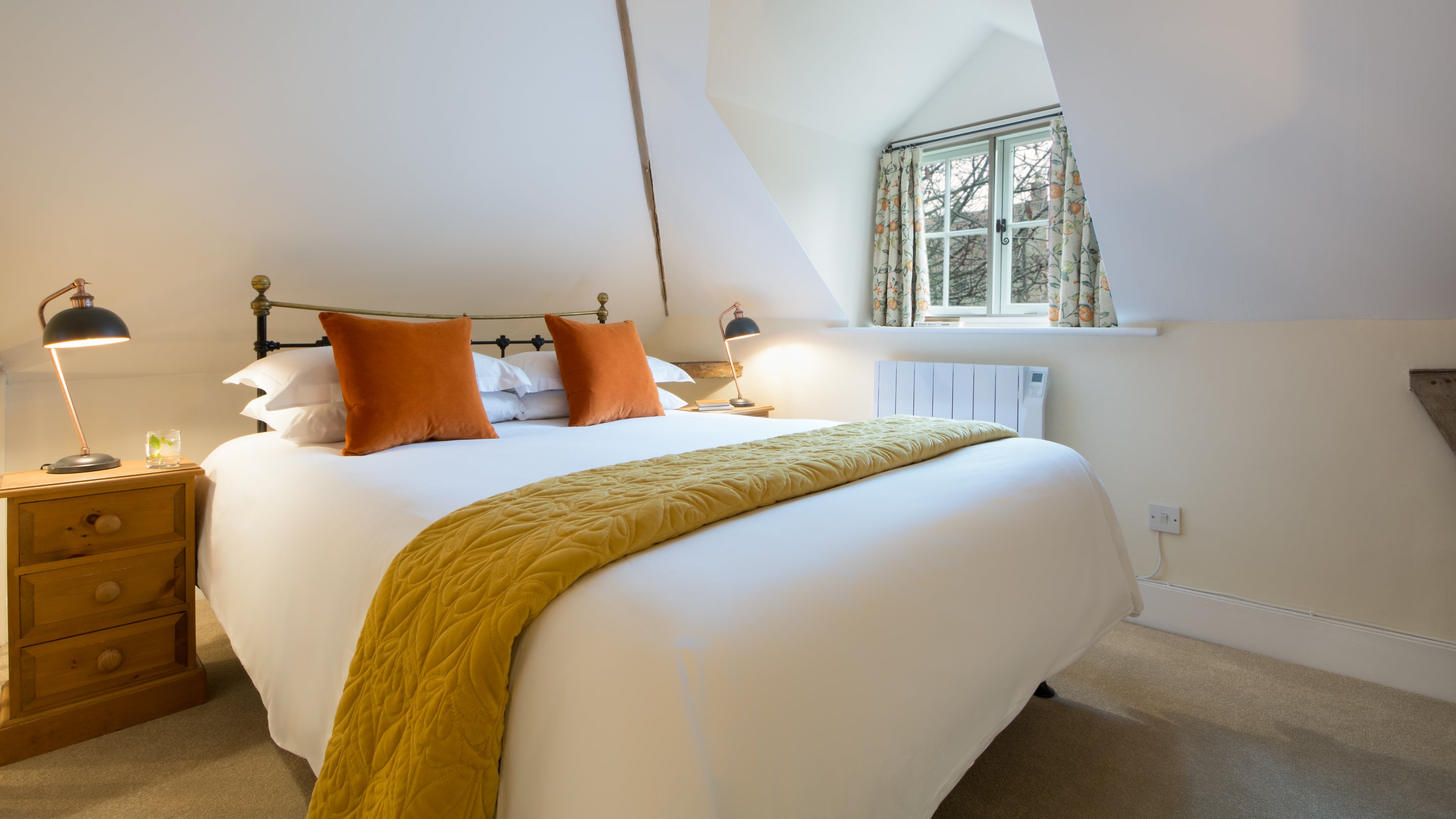 The bedroom at Peckover Stable Lodge, Cambridgeshire