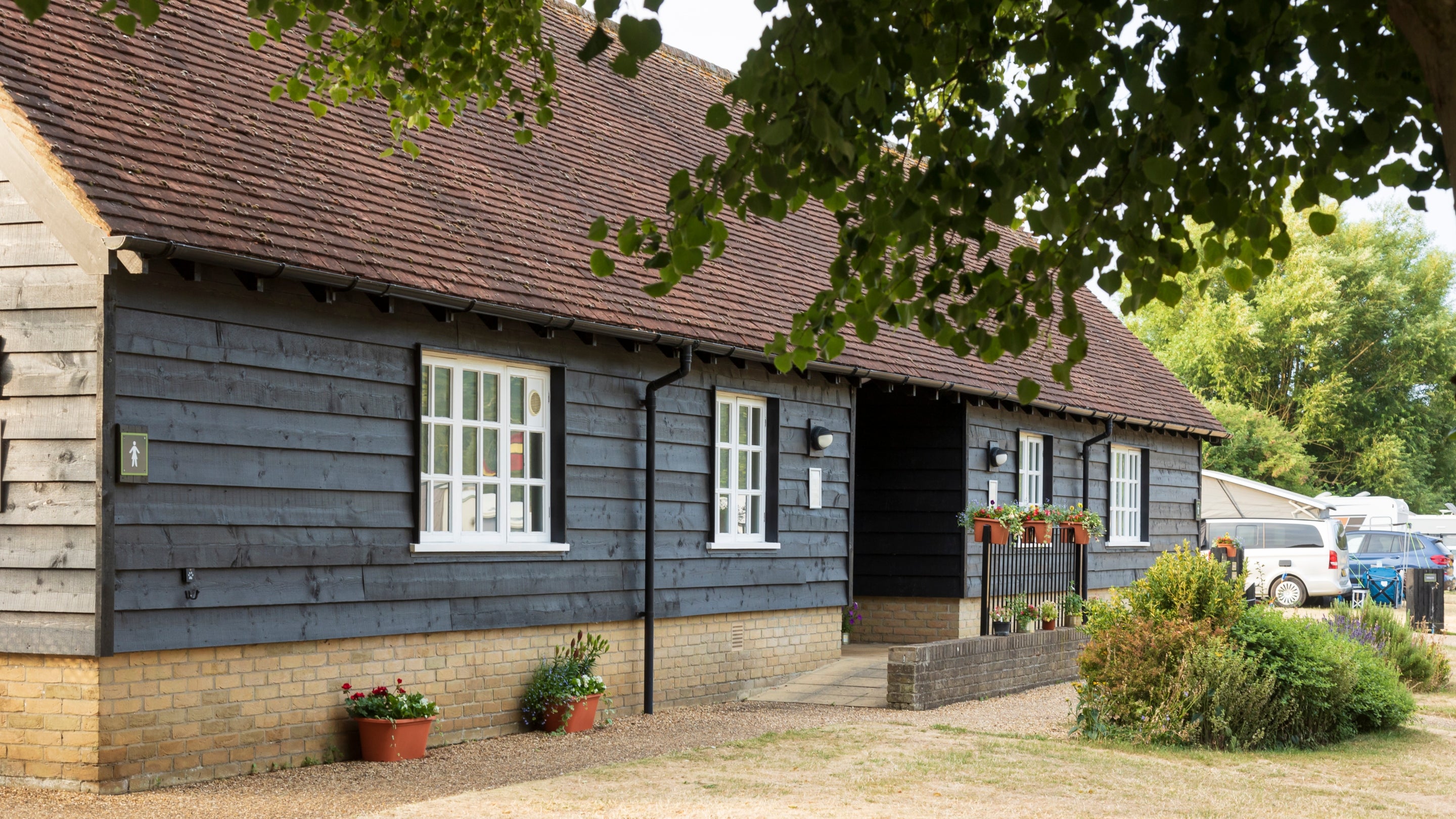 The facilities at Waterclose Meadows Campsite, Cambridgeshire