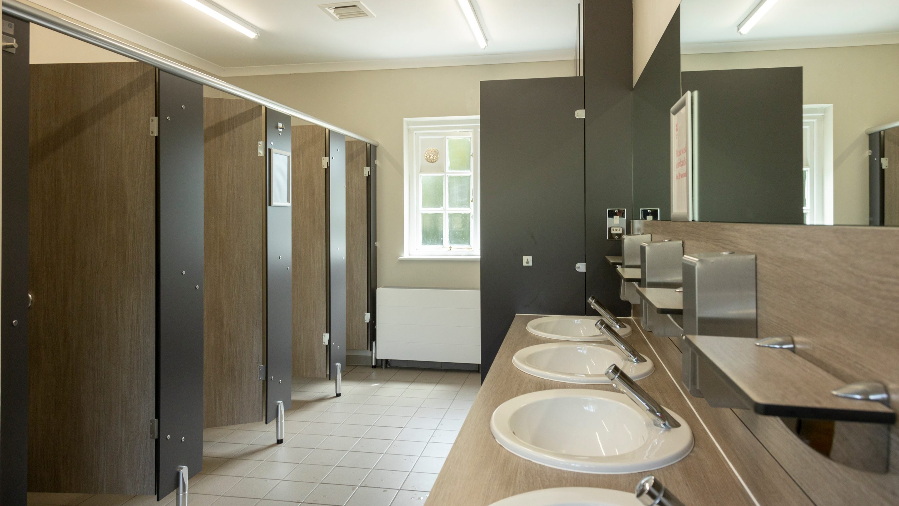 The facilities at Waterclose Meadows Campsite, Cambridgeshire