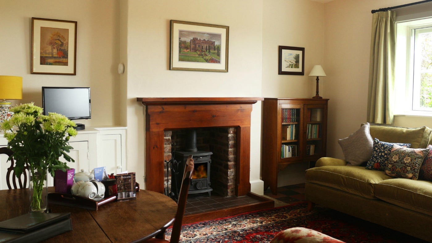 Lounge at East Lodge, Cheshire