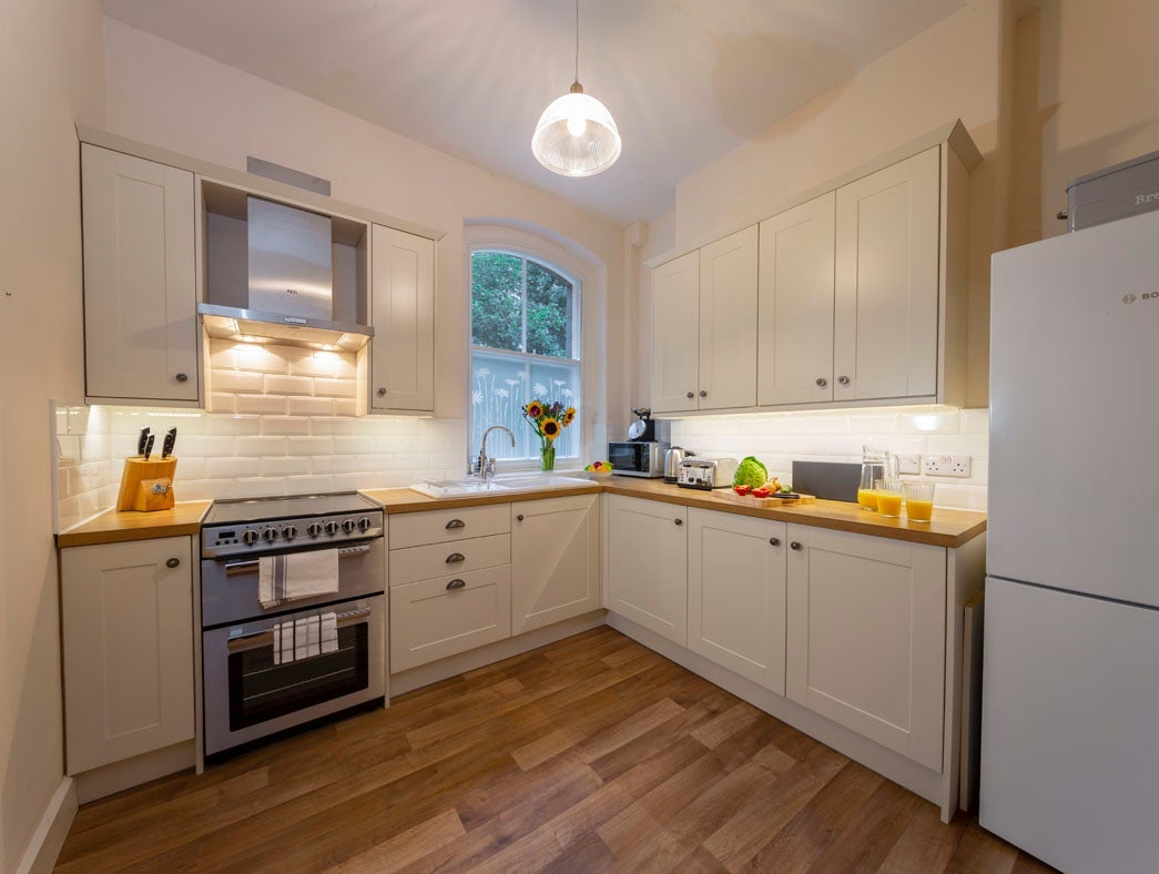The kitchen at West Lodge, Cheshire
