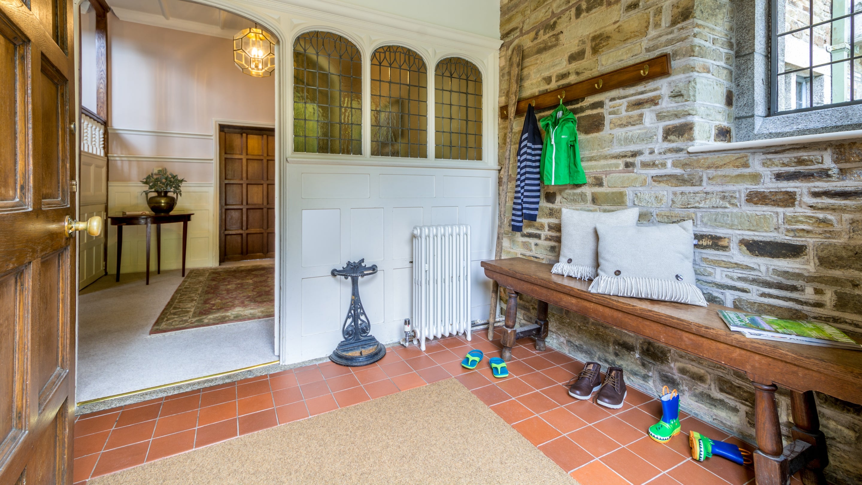 The entrance at Bosveal, Cornwall