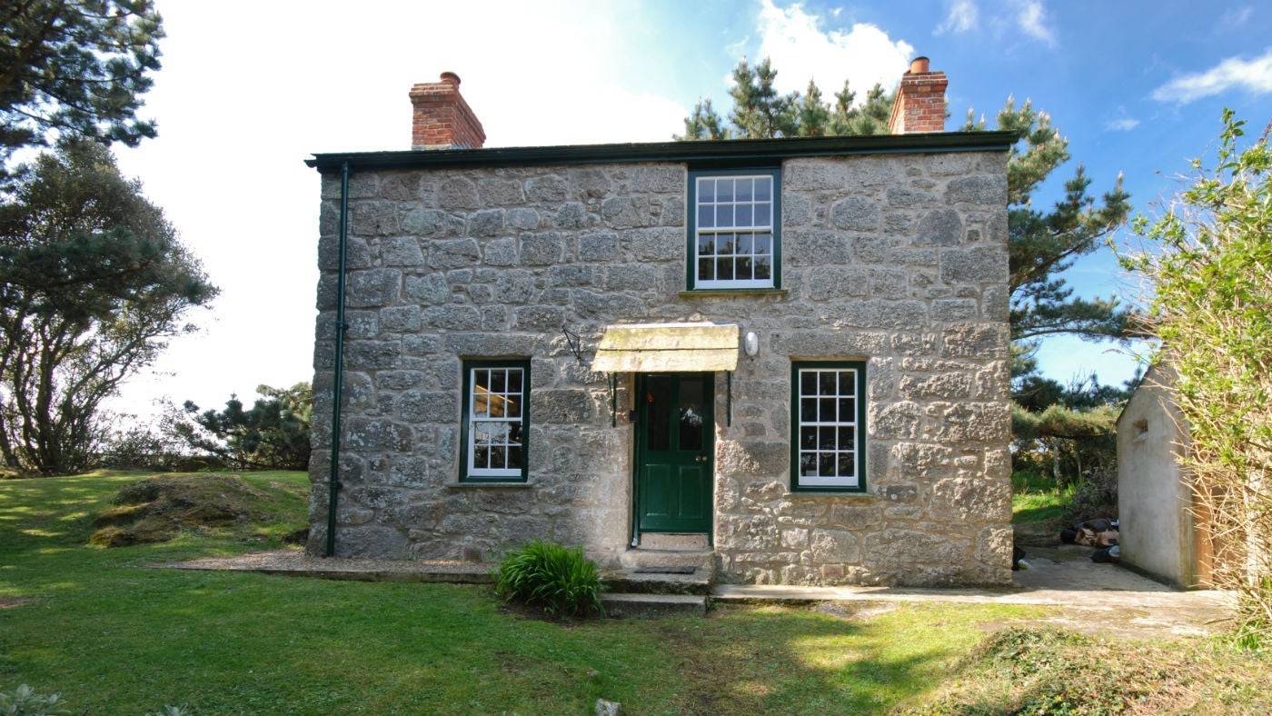 The exterior of The Canyack, Bosorne, Penzance, Cornwall