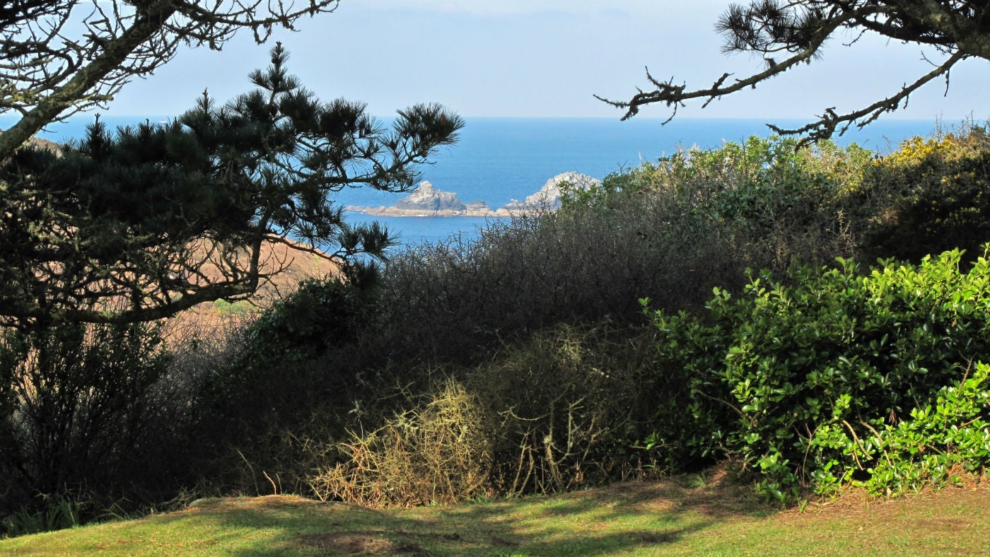 The view from The Canyack, Bosorne, Penzance, Cornwall