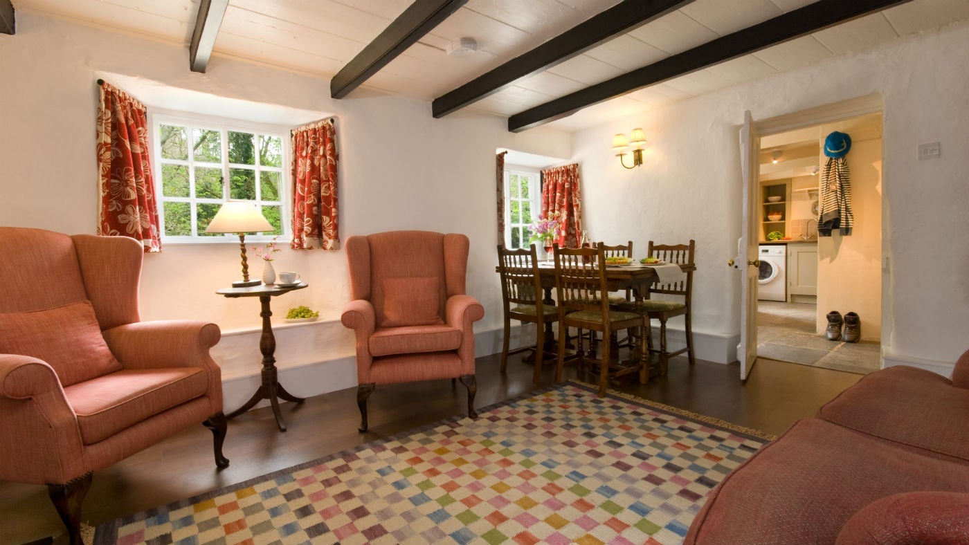 Sitting room at Carne Cottage, Helston, Cornwall