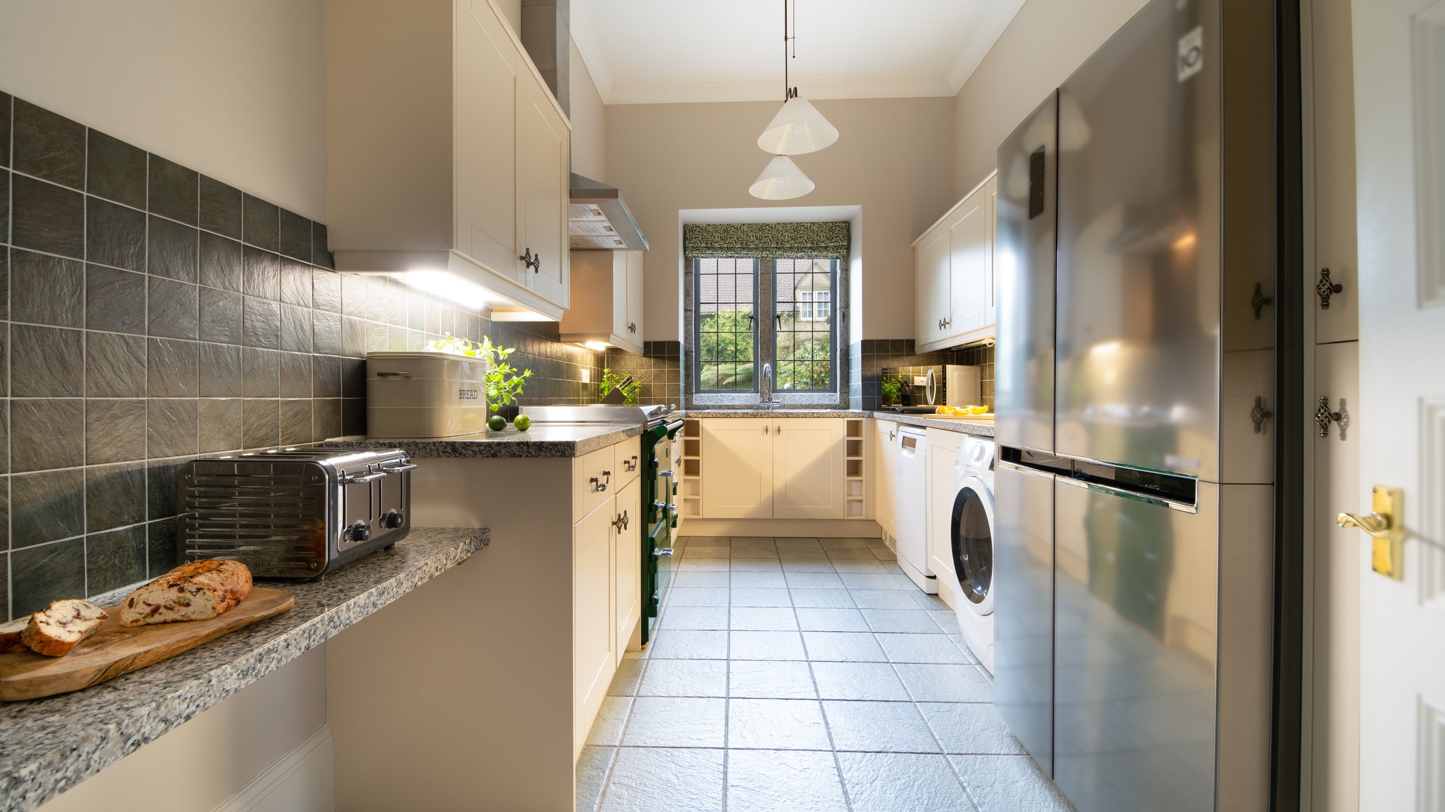 The kitchen at Chatham, Cornwall