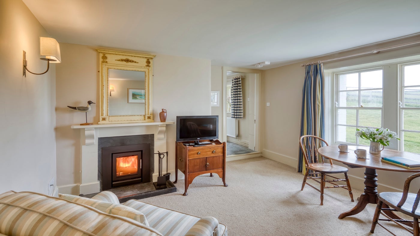The sitting room at Conor, Port Quin, Port Issac, Cornwall 