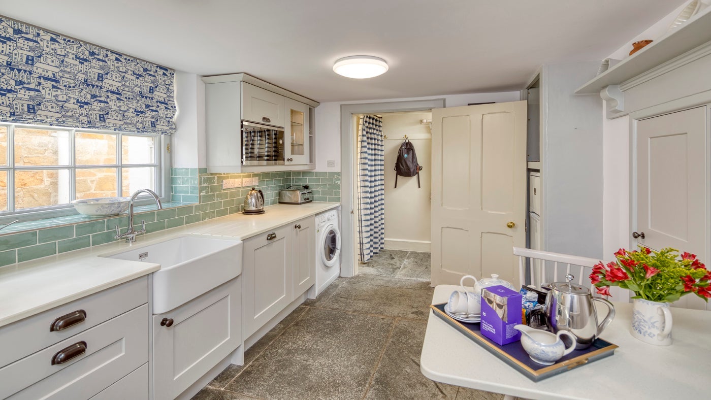 The kitchen at Conor, Port Quin, Port Issac, Cornwall 