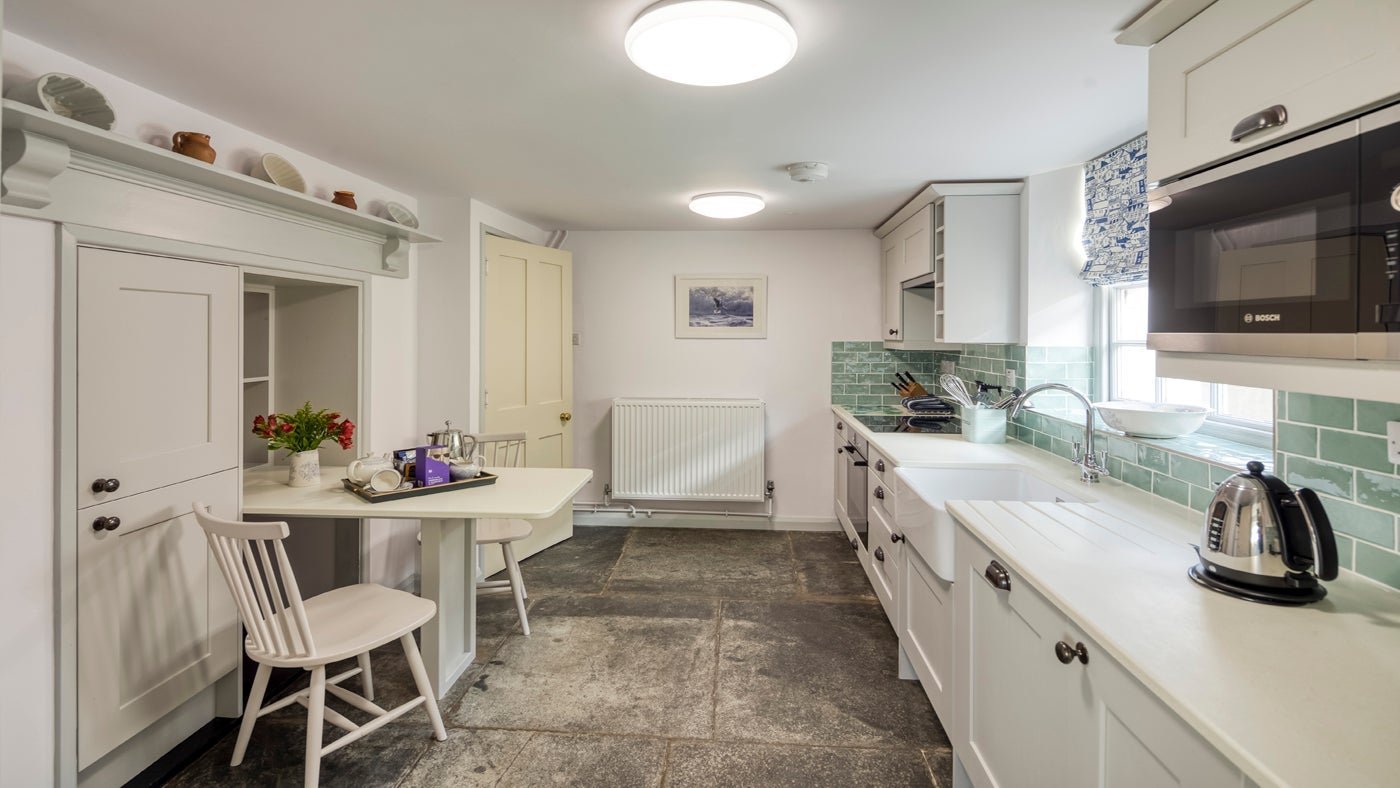 The kitchen at Conor, Port Quin, Port Issac, Cornwall 
