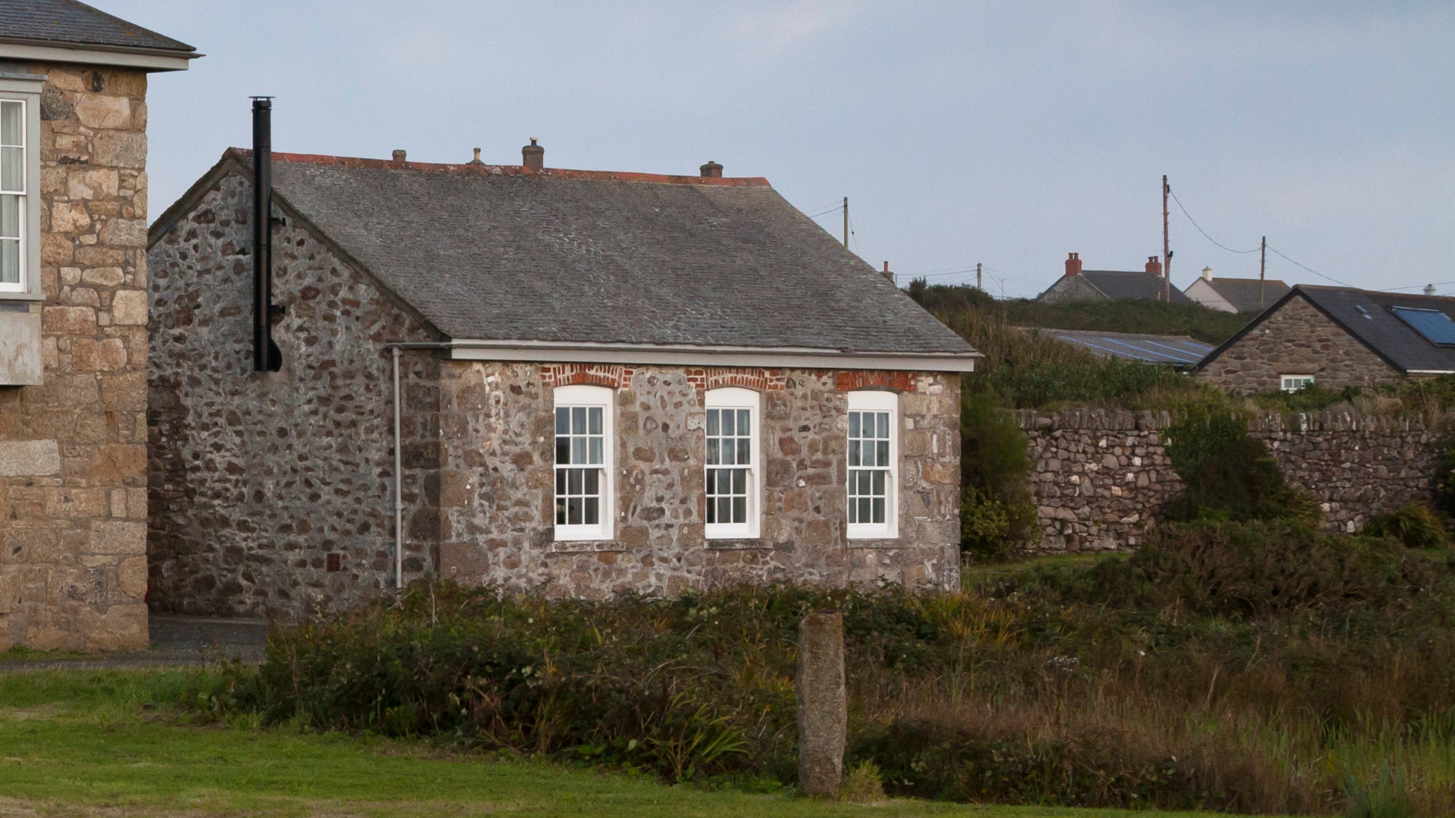 The exterior of Count House Cottage, Cornwall