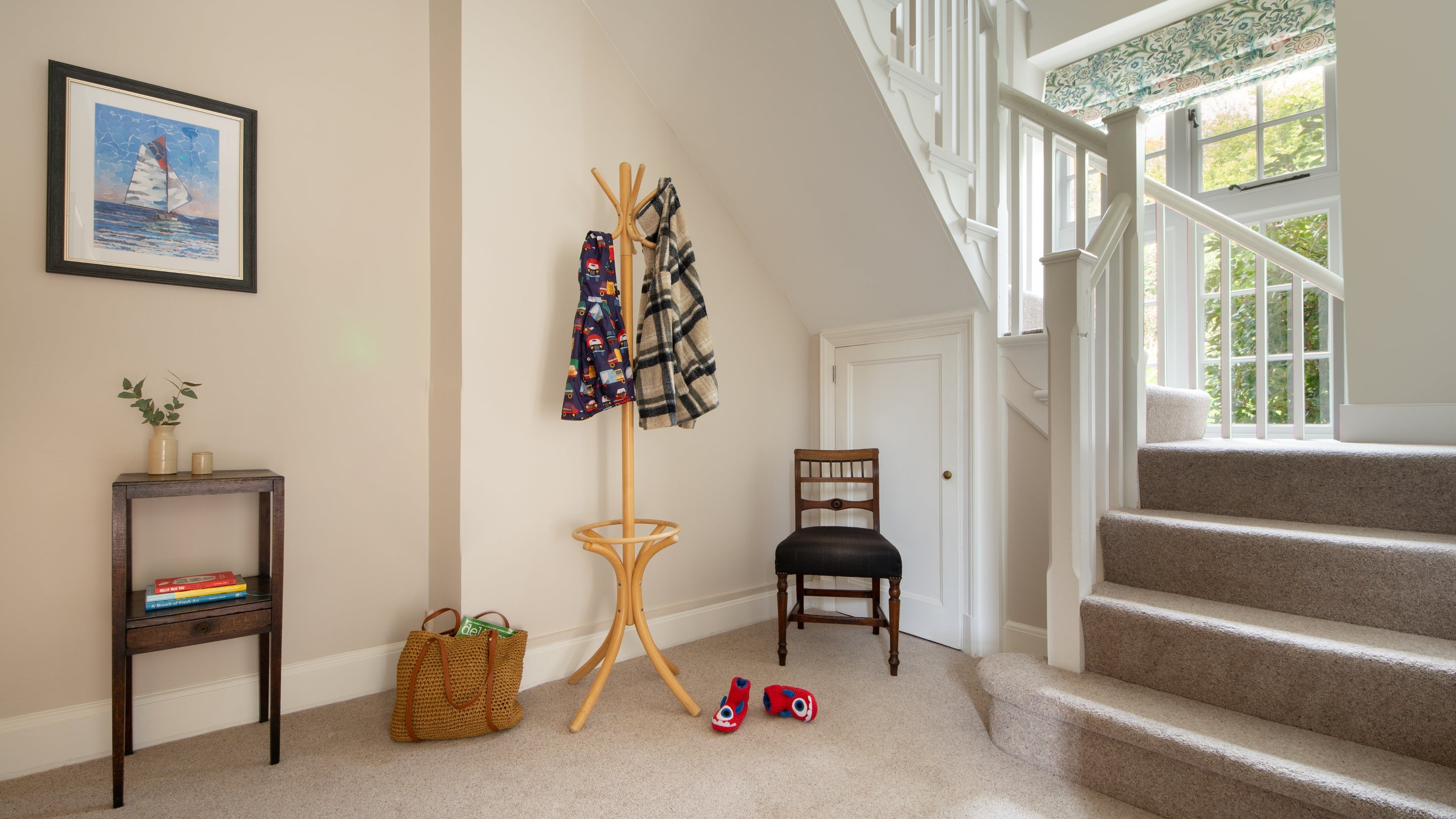 The hallway at Court, Cornwall