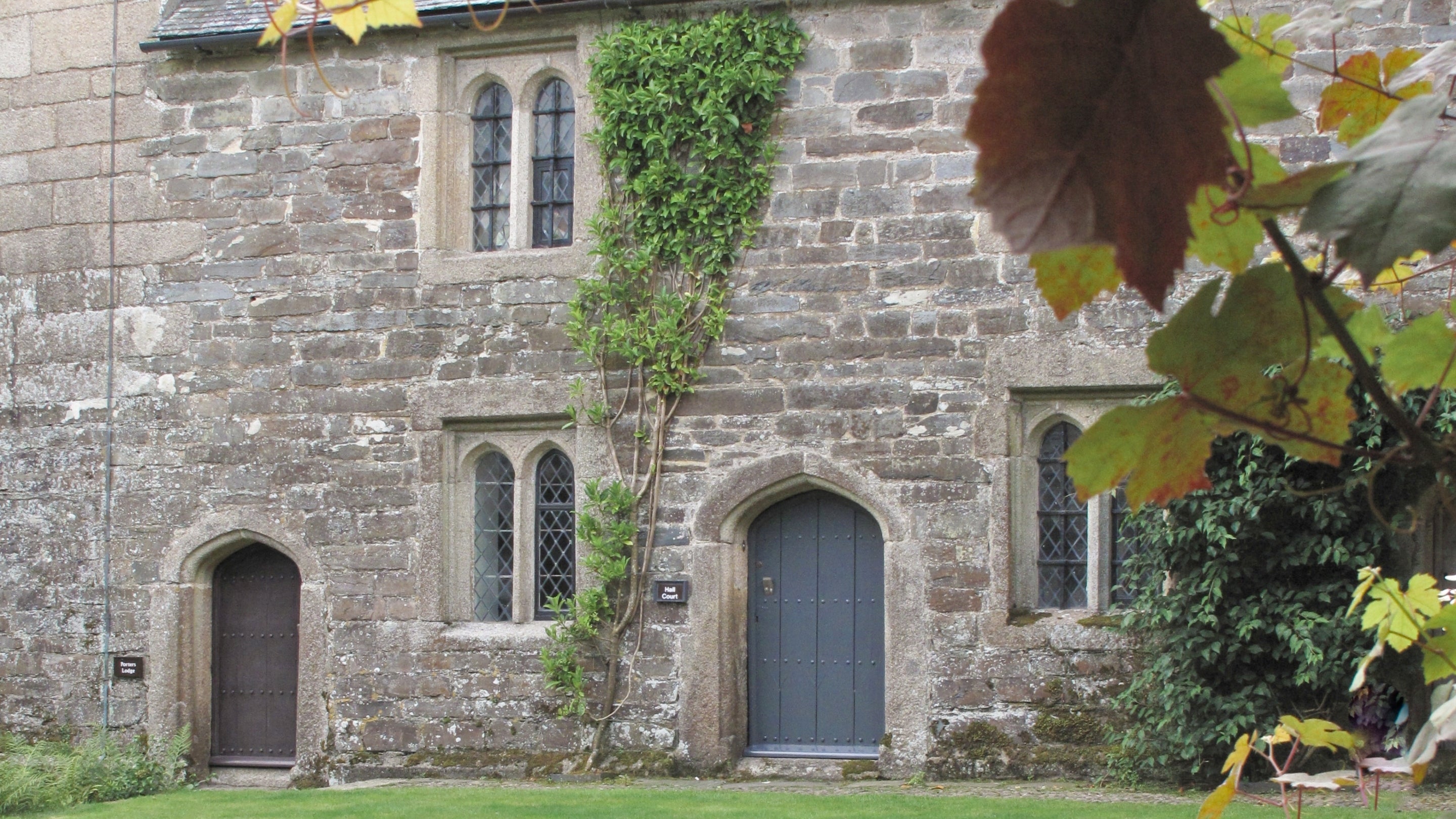 The exterior of Hall Court, Cornwall