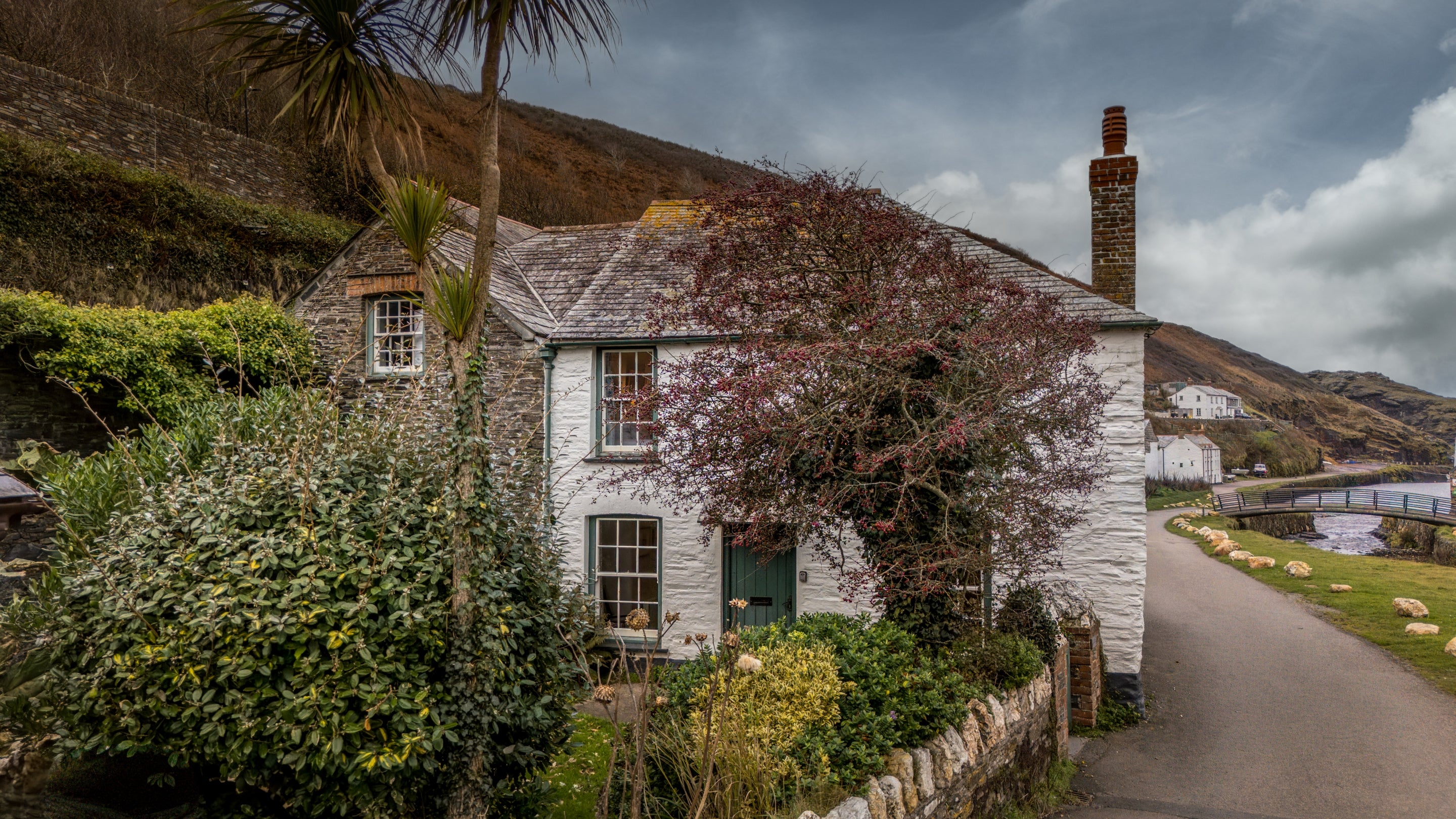 The exterior of Harbour View, Cornwall