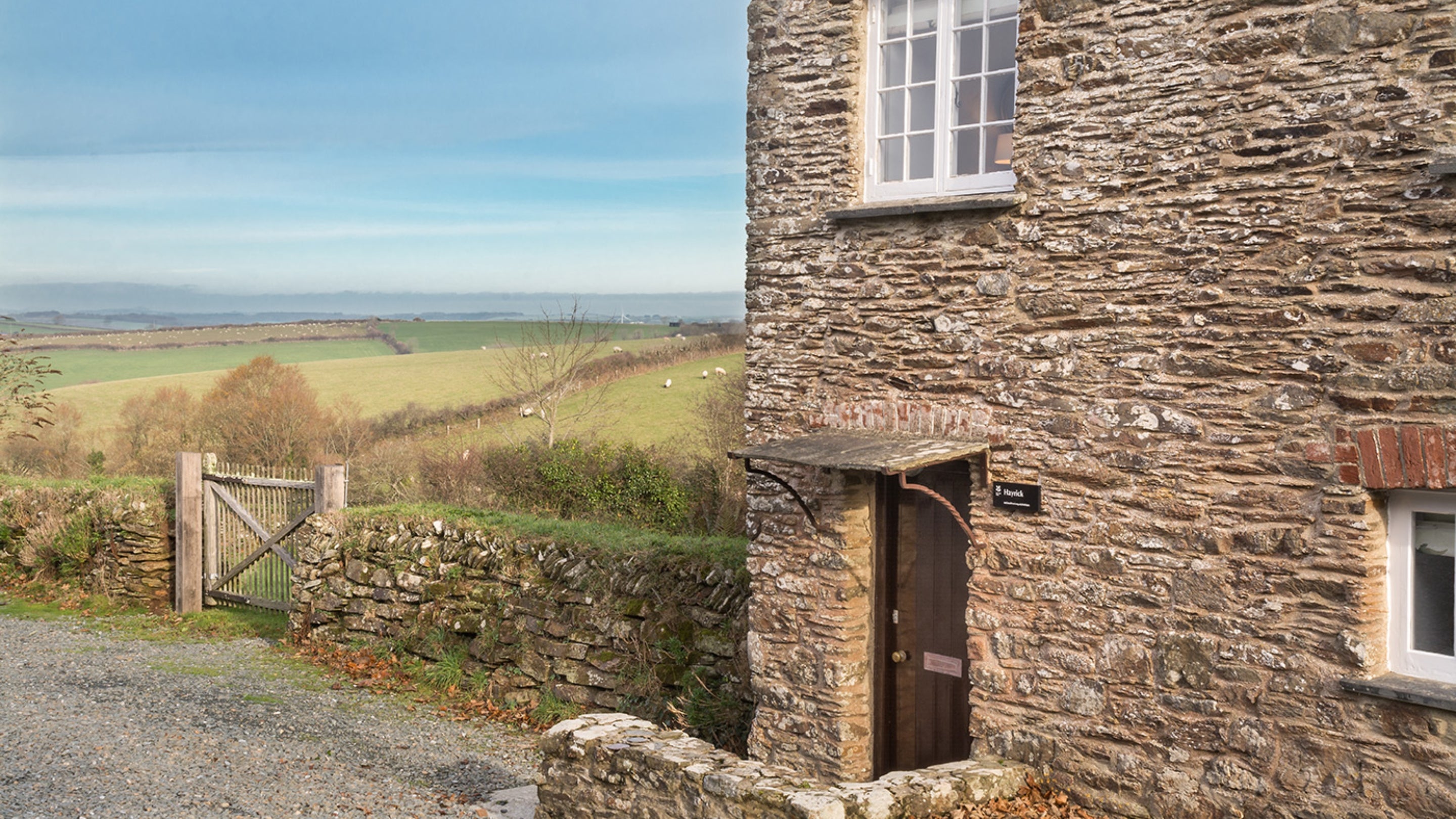 The exterior of Hayrick, Cornwall