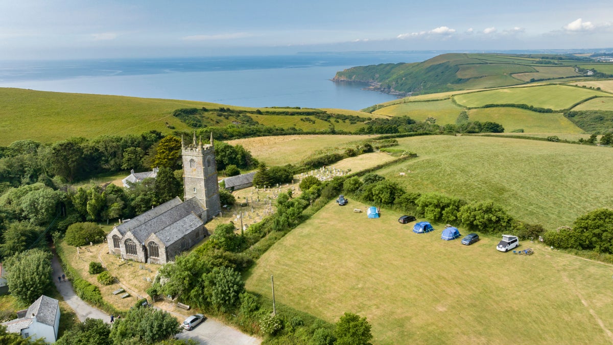 Highertown Farm Campsite Cornwall National Trust
