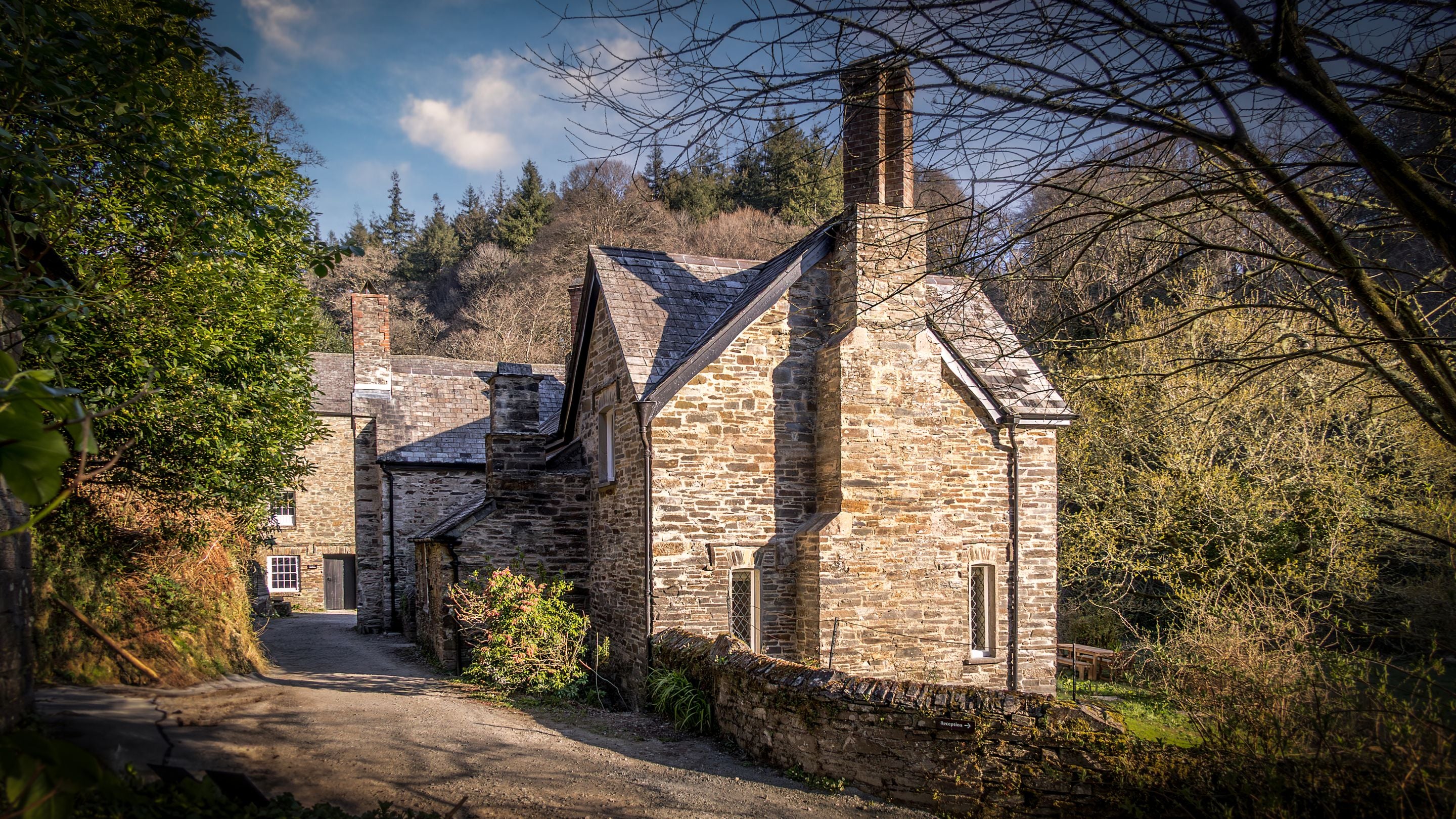 The side of Miller's House, Cornwall