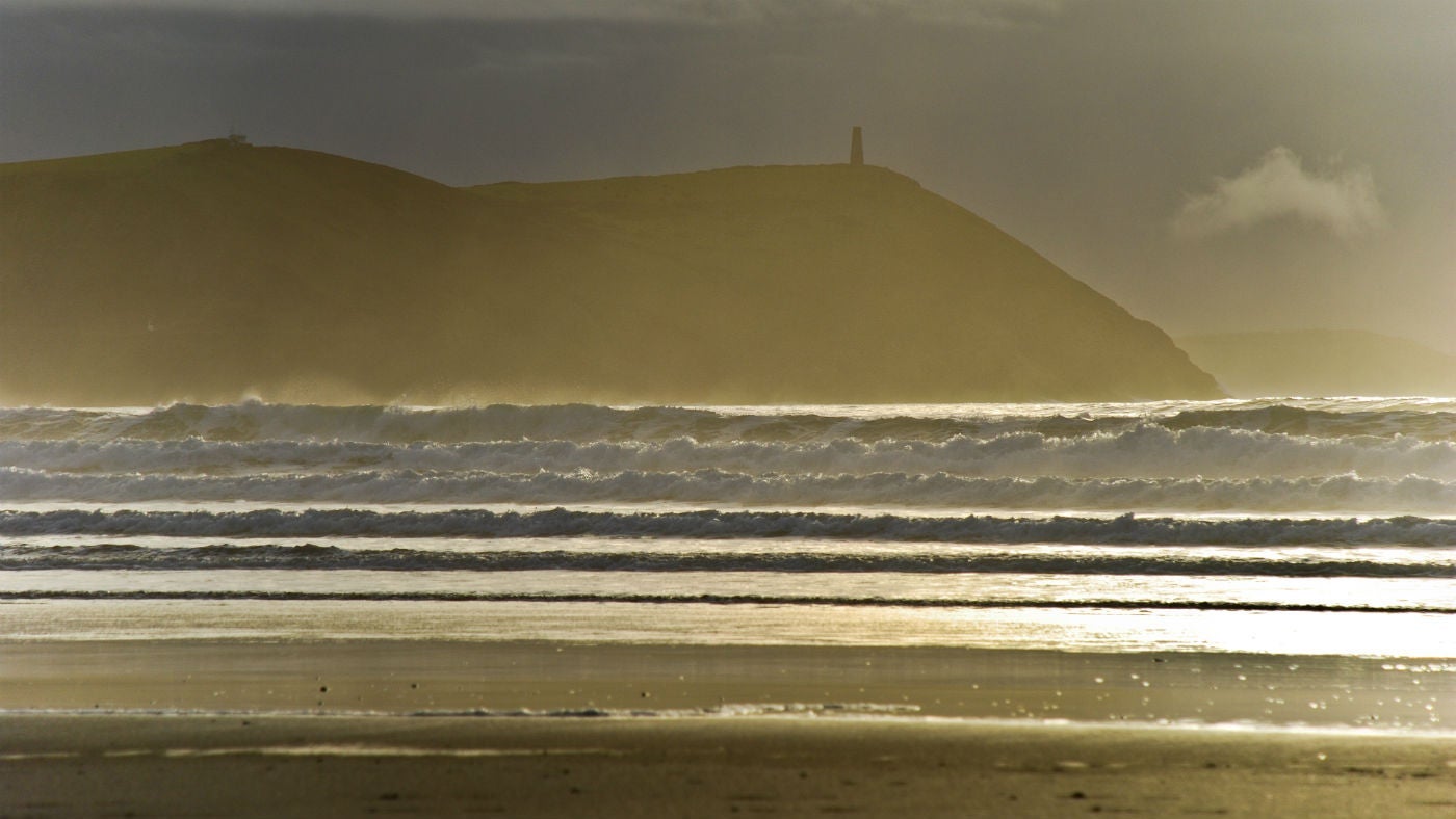 A view of the local area near The Old Farmhouse, Polzeath, Cornwall 
