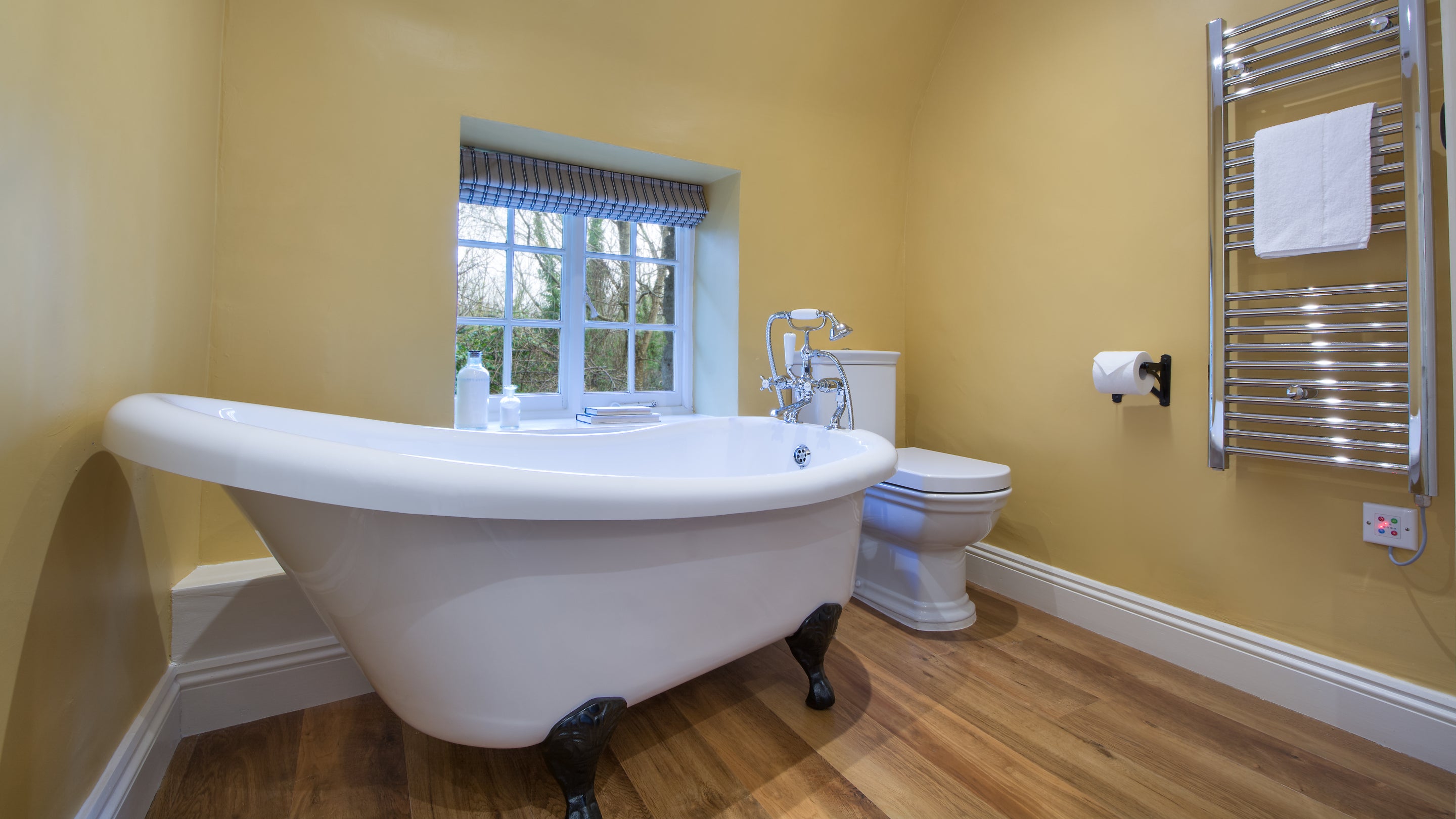 The bathroom at Penhaligons, Cornwall