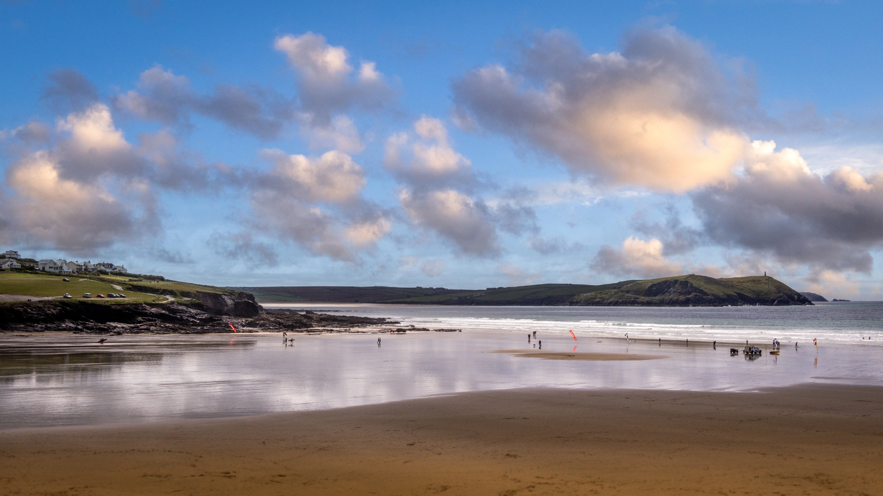 The area surrounding Pentireglaze East Cottage, Cornwall