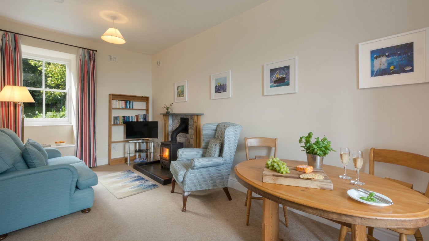 Sitting and Dining area at Ruan, Cadgwith, Cornwall