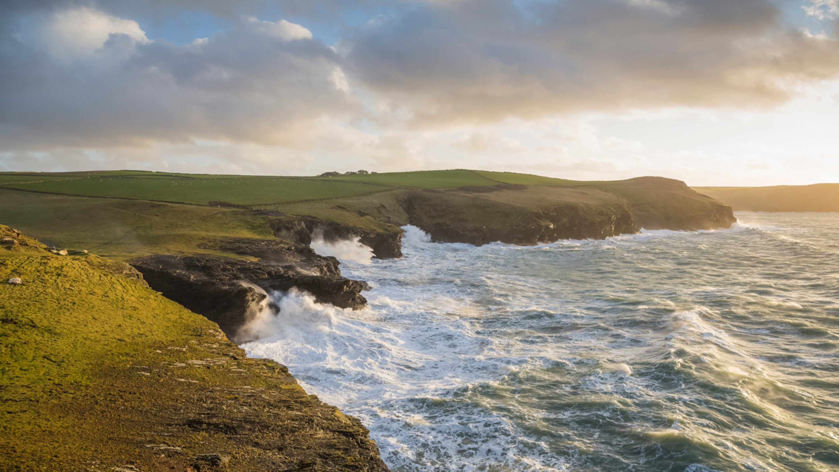 The surrounding are at Rumps, Port Quin Cornwall