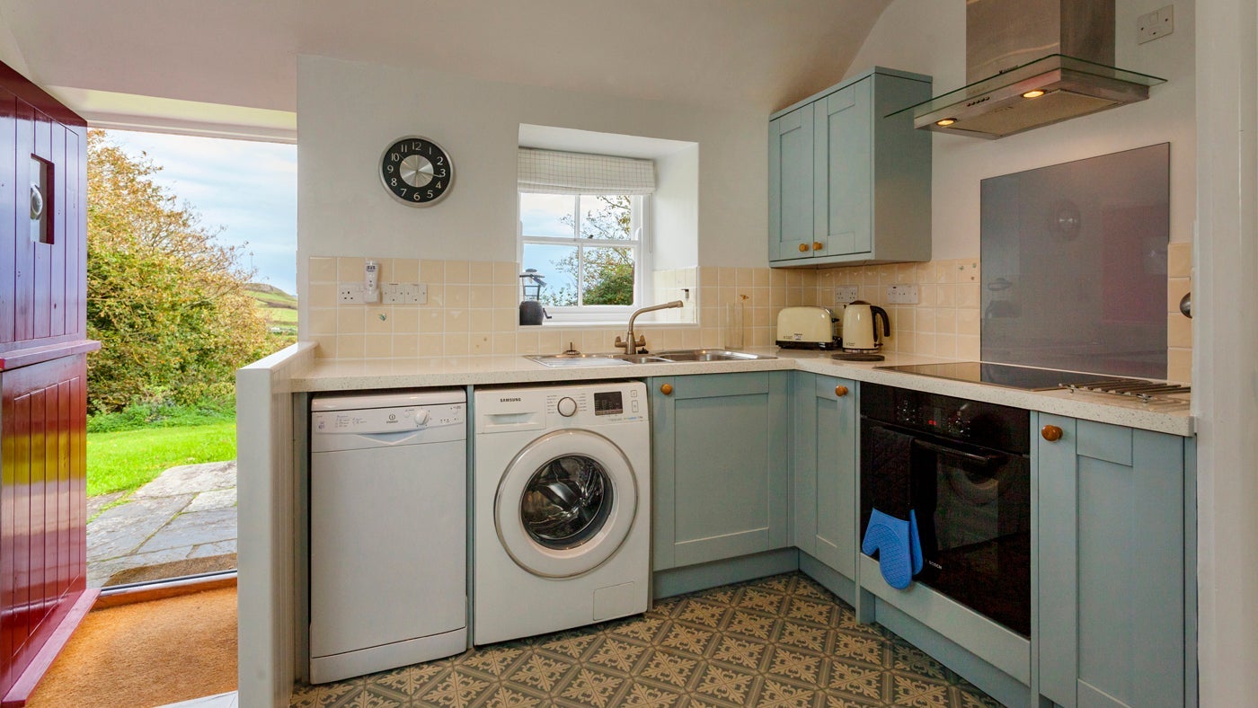 The kitchen at Serpentine, Helston, Cornwall