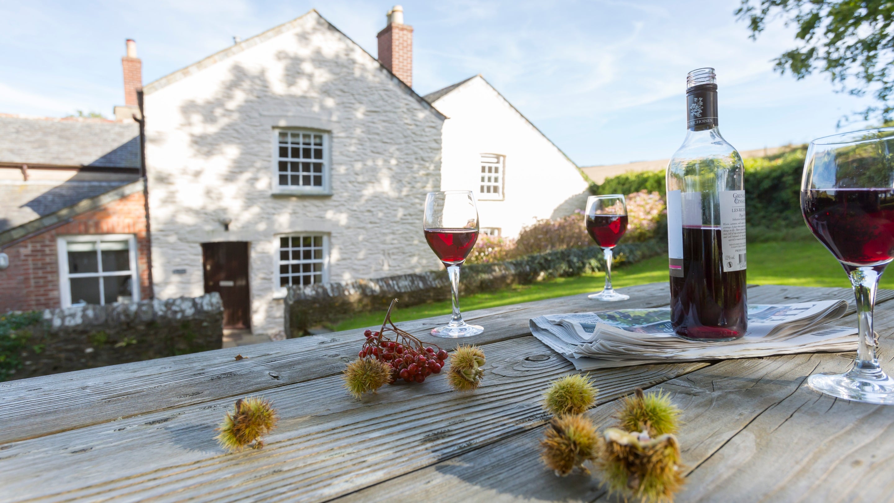 The garden at Tippett's, Cornwall