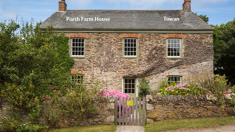Roseland Porth Farm House and Towan Cottage are within the same building, Cornwall