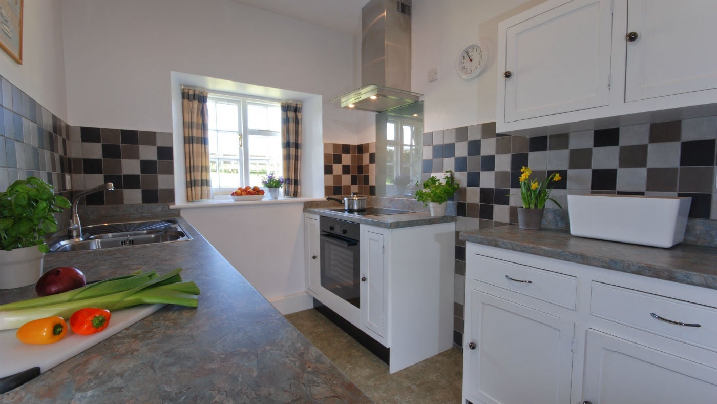 The kitchen at Townplace, Cadgwith, Helston, Cornwall