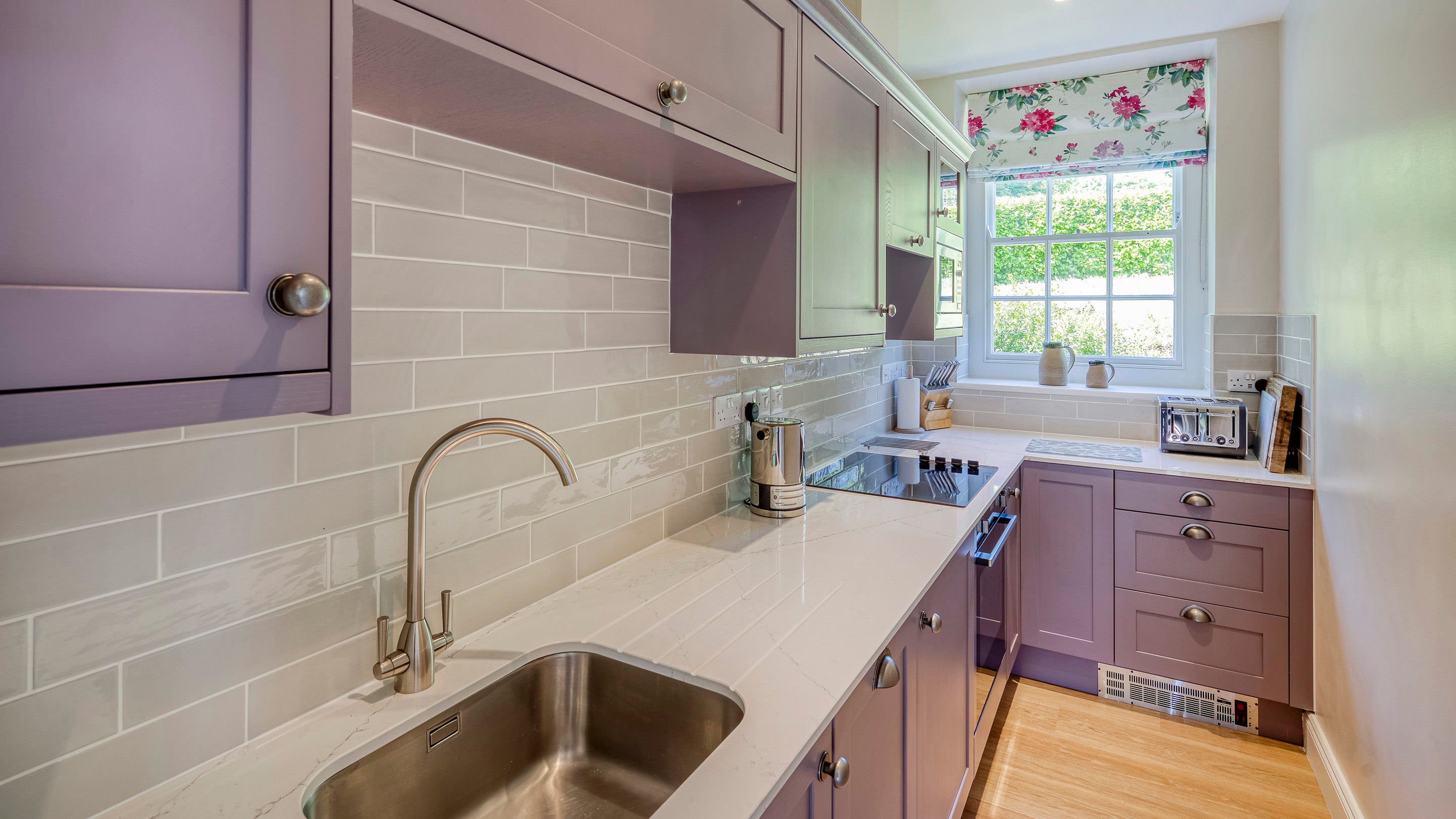 The kitchen at Trelissick Engine House, Cornwall