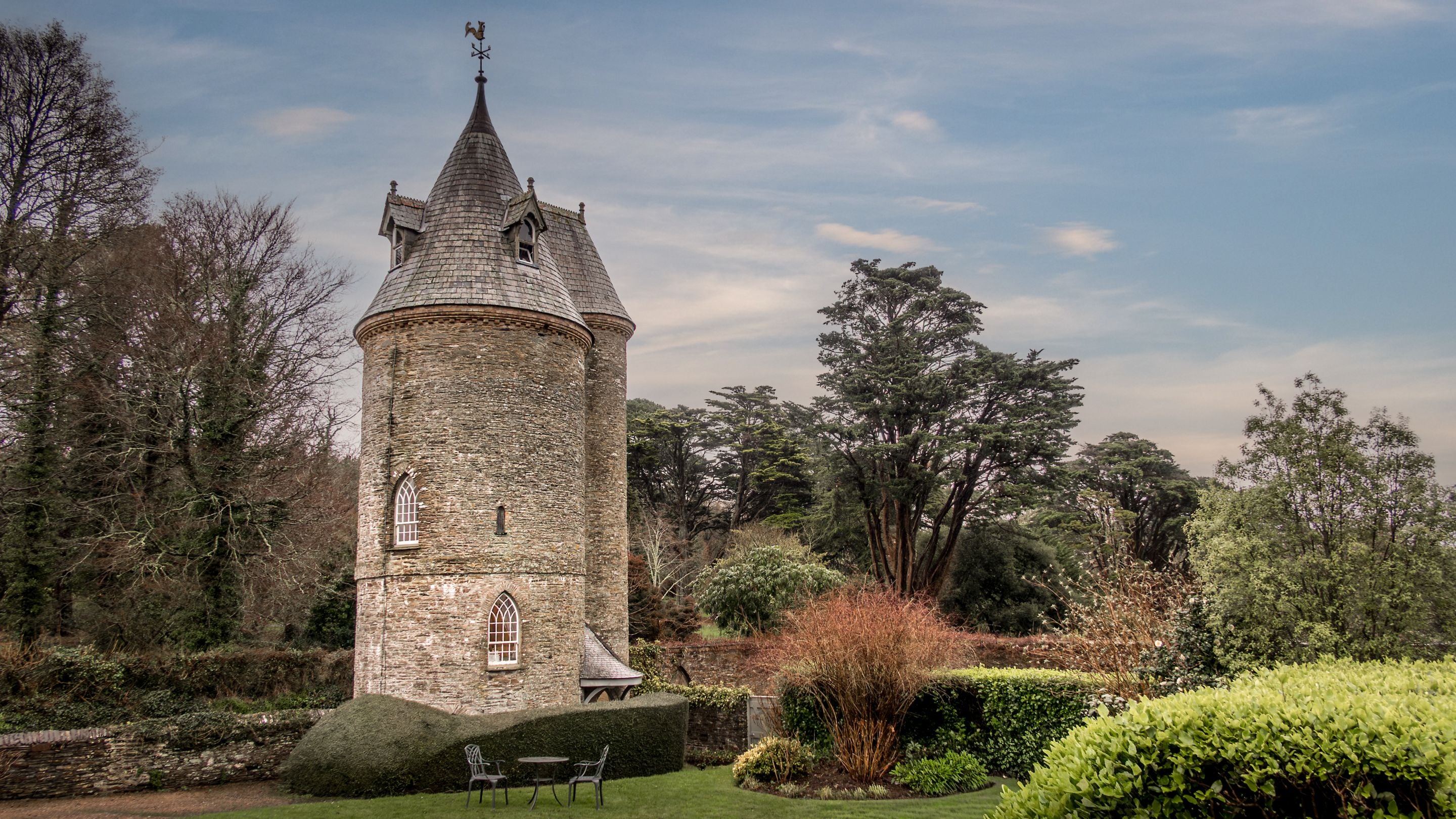 Trelissick Water Tower, Cornwall
