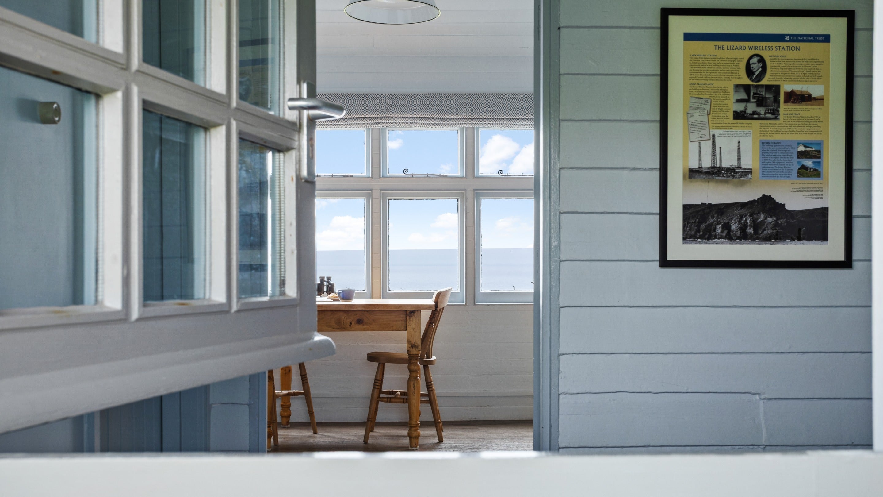 Looking into Wireless Cottage from the front door, Cornwall