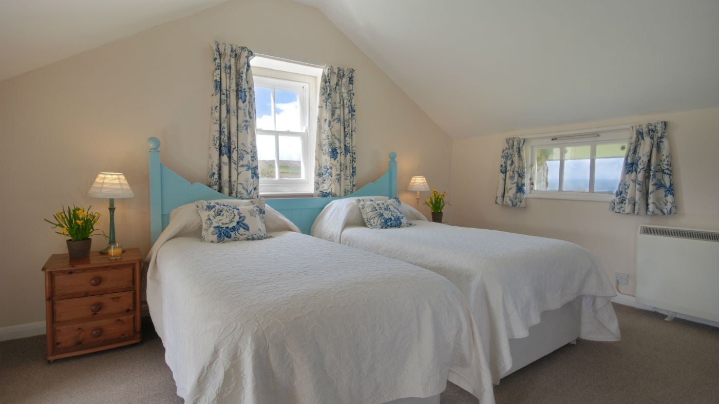 Please note this bedroom is now the twin bedroom, Zennor Honor's House, Cornwall