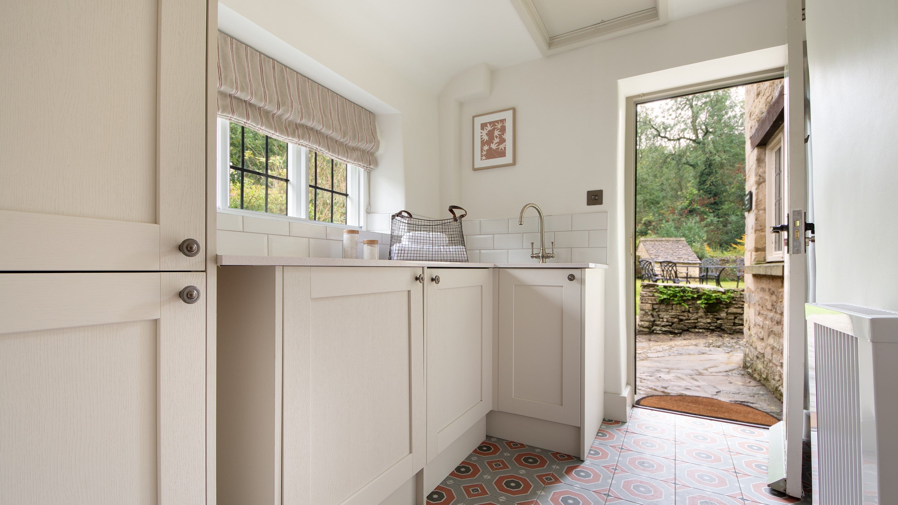The utility room at 1 Arlington Row, Gloucestershire