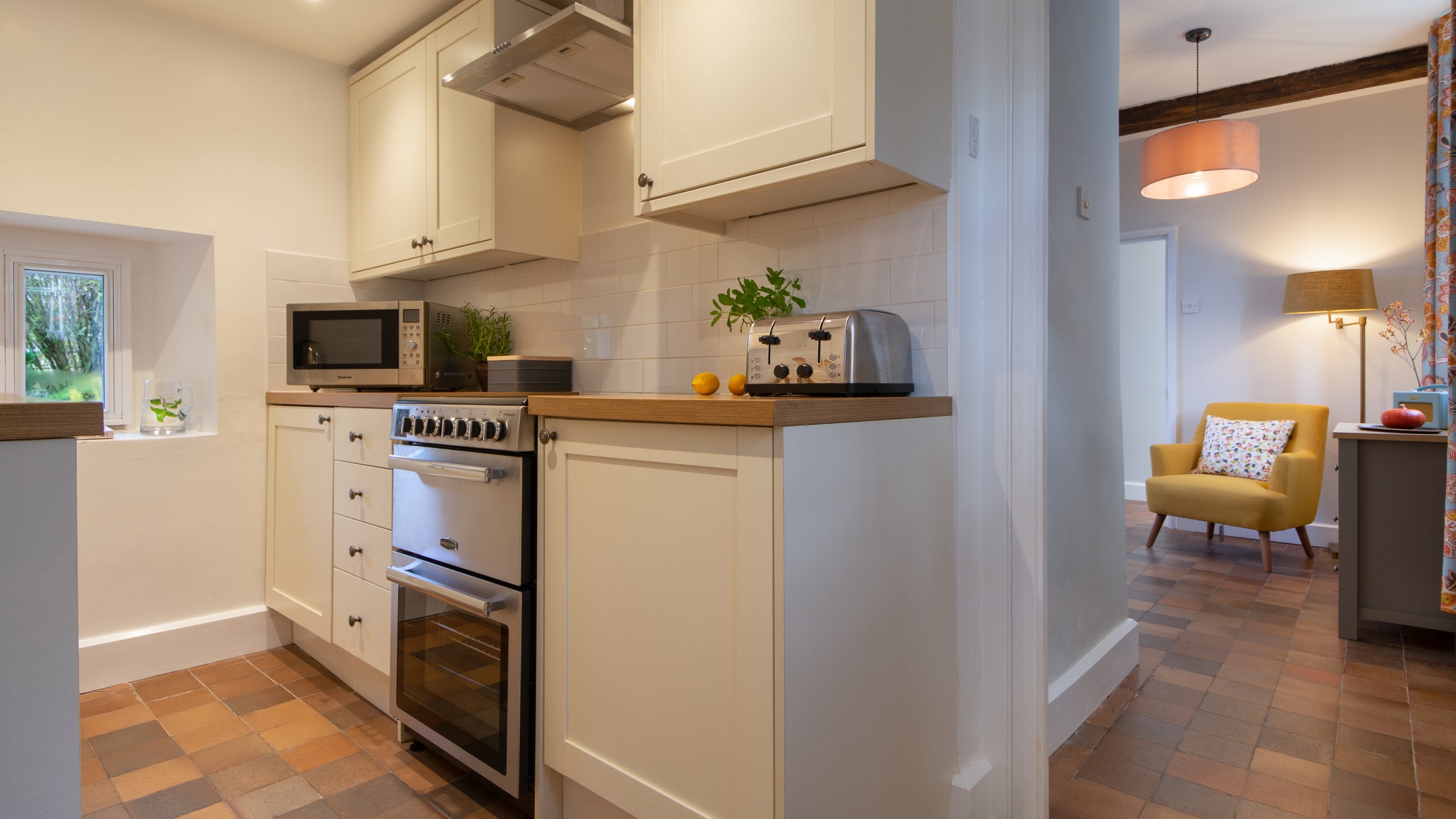 The kitchen at Lion Lodge, Gloucestershire
