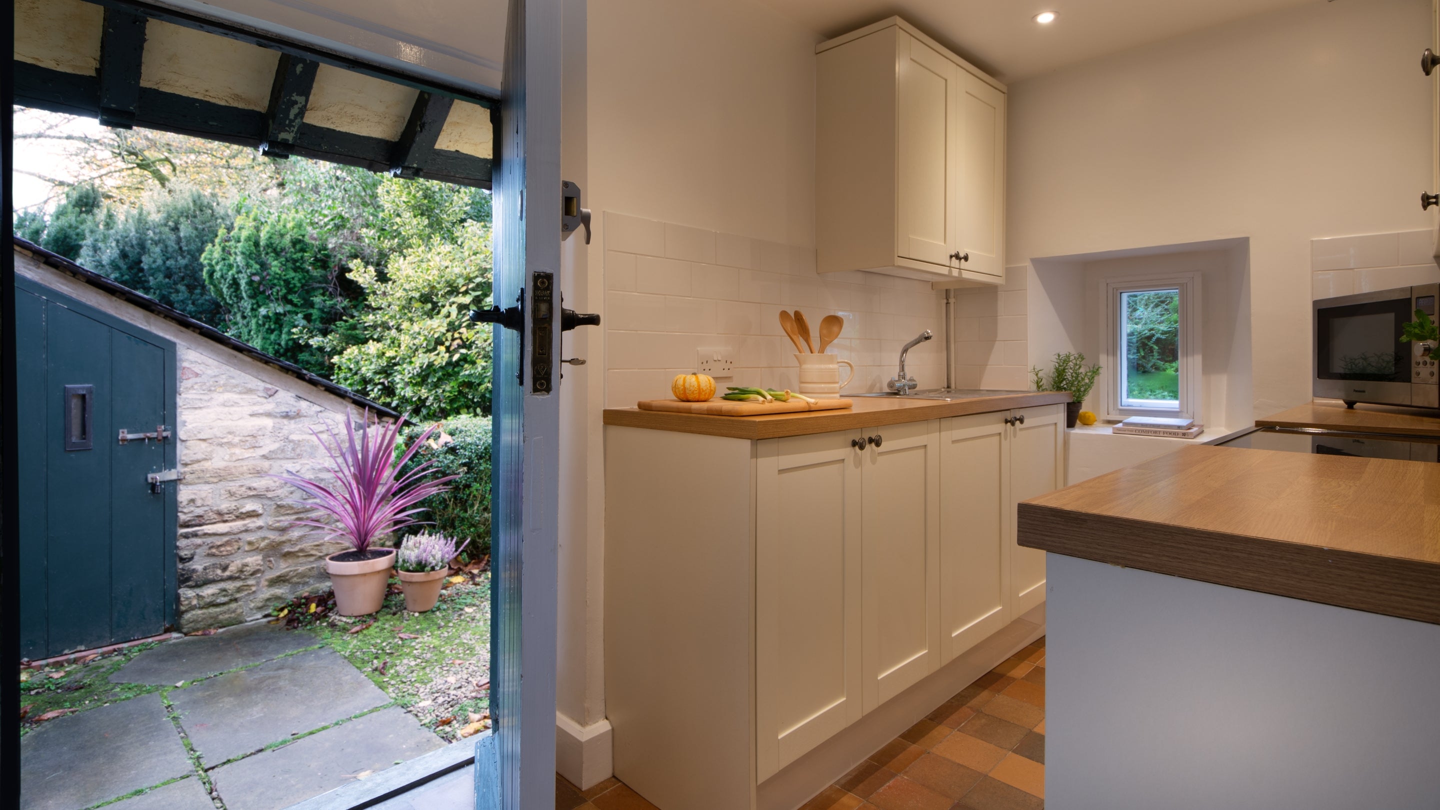 The kitchen at Lion Lodge, Gloucestershire