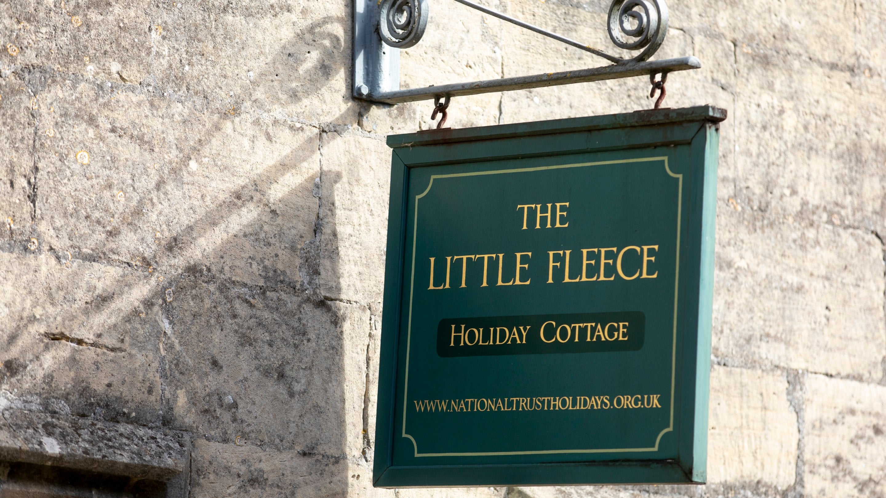 The sign at The Little Fleece, Gloucestershire