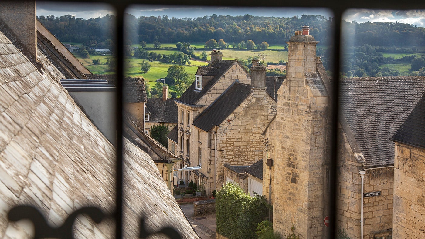 A view from The Little Fleece, Gloucestershire