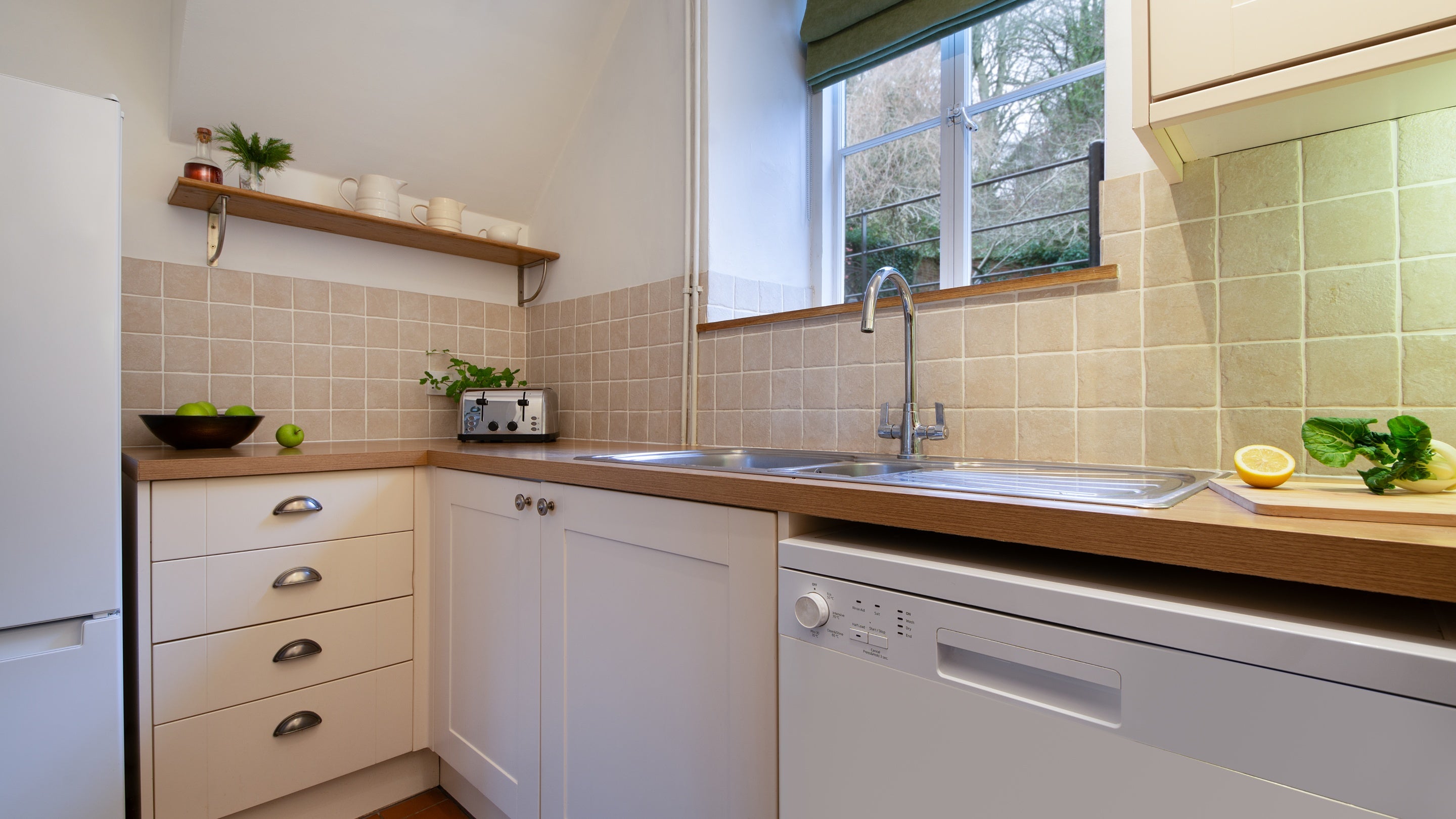 The kitchen at Newark Lower Lodge, Gloucestershire