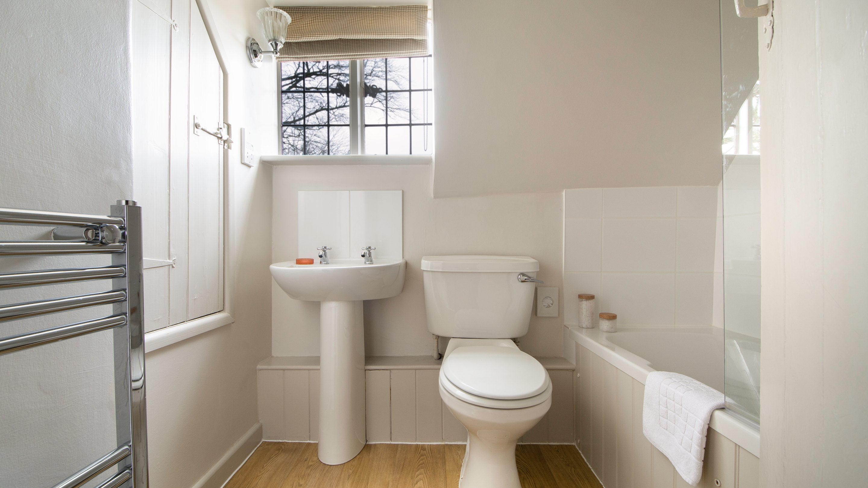 The bathroom at Spring Cottage, Gloucestershire