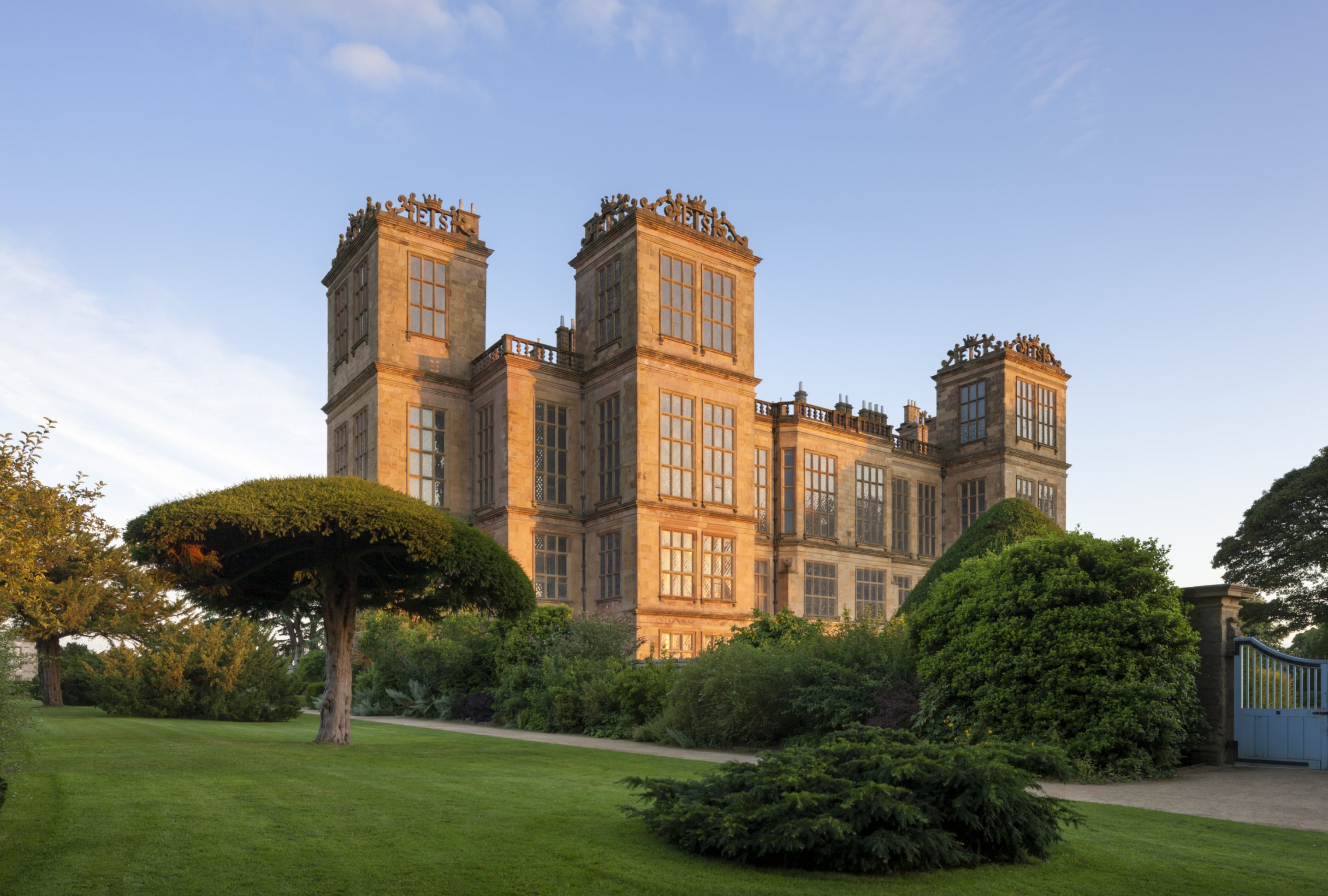 Exterior of Hardwick Hall, Derbyshire