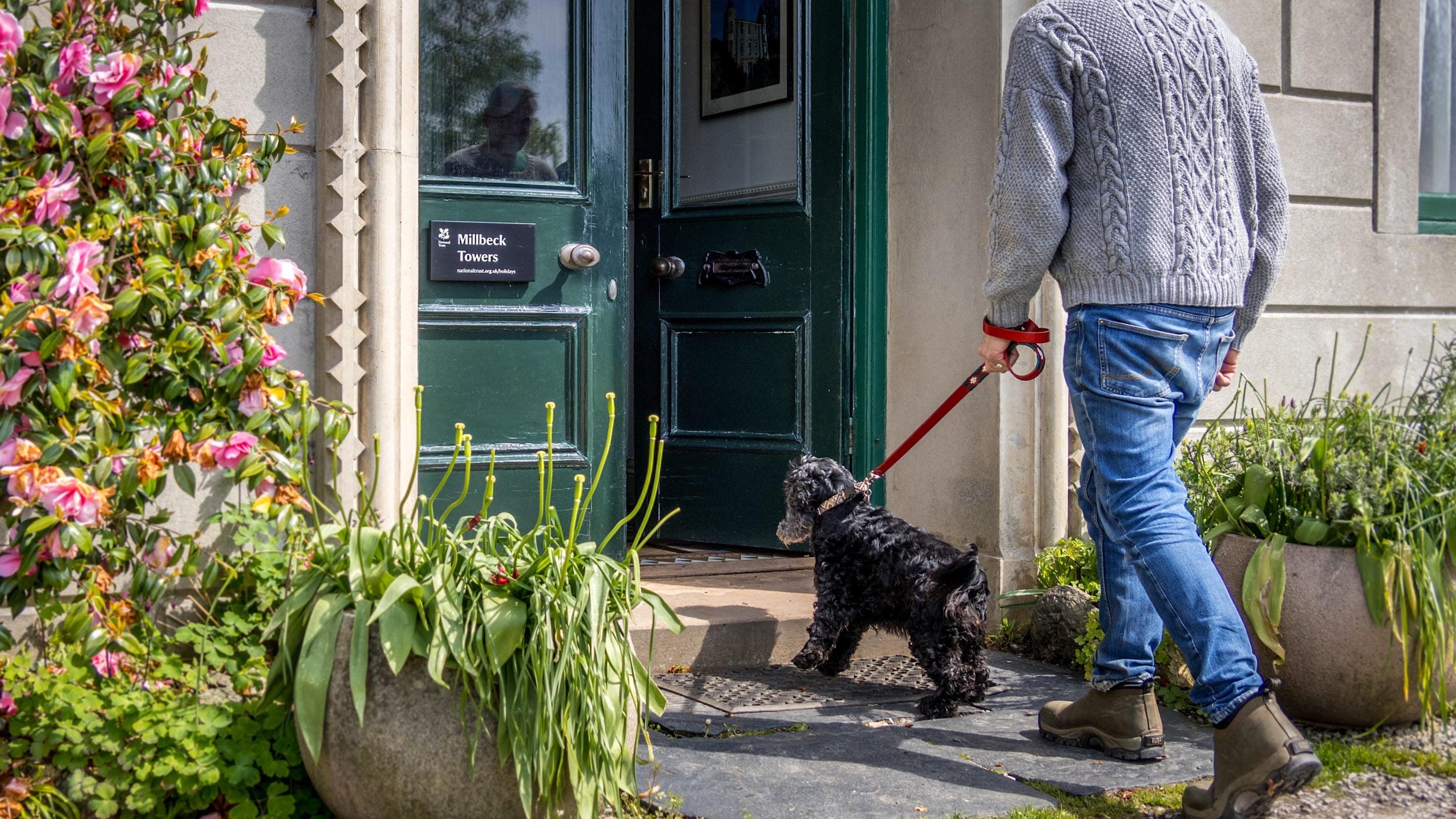 Millbeck Towers, near the Skiddaw range and Derwent Water, sleeps 12 people and welcomes two dogs, Cumbria