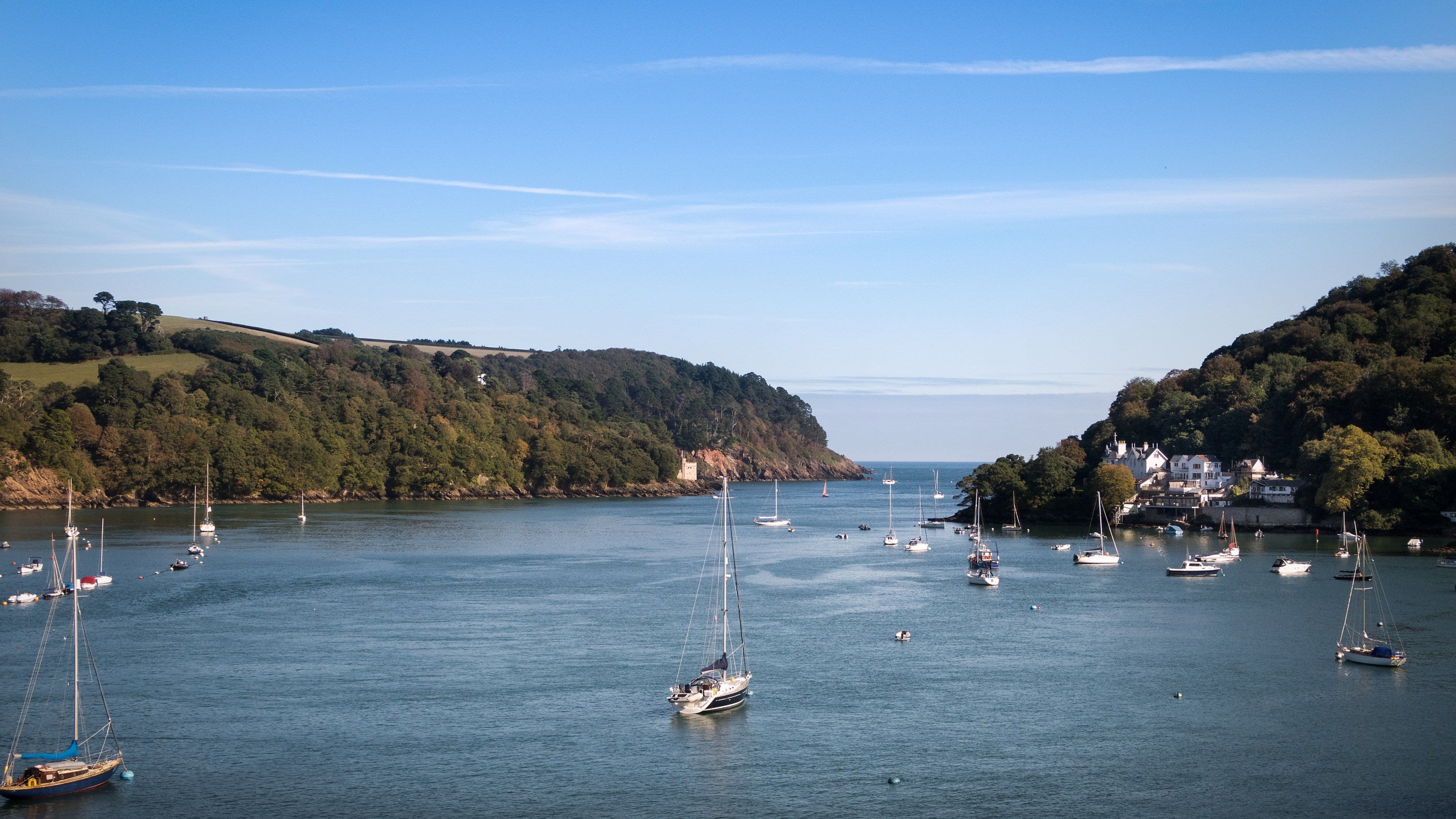 The River Dart, near Compass Cottage, Devon