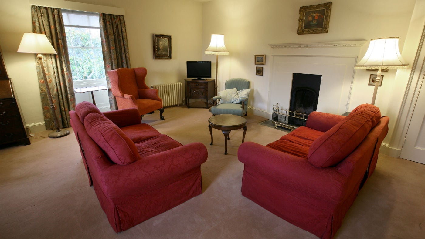The sitting room at The Apartment, Galmpton, Devon