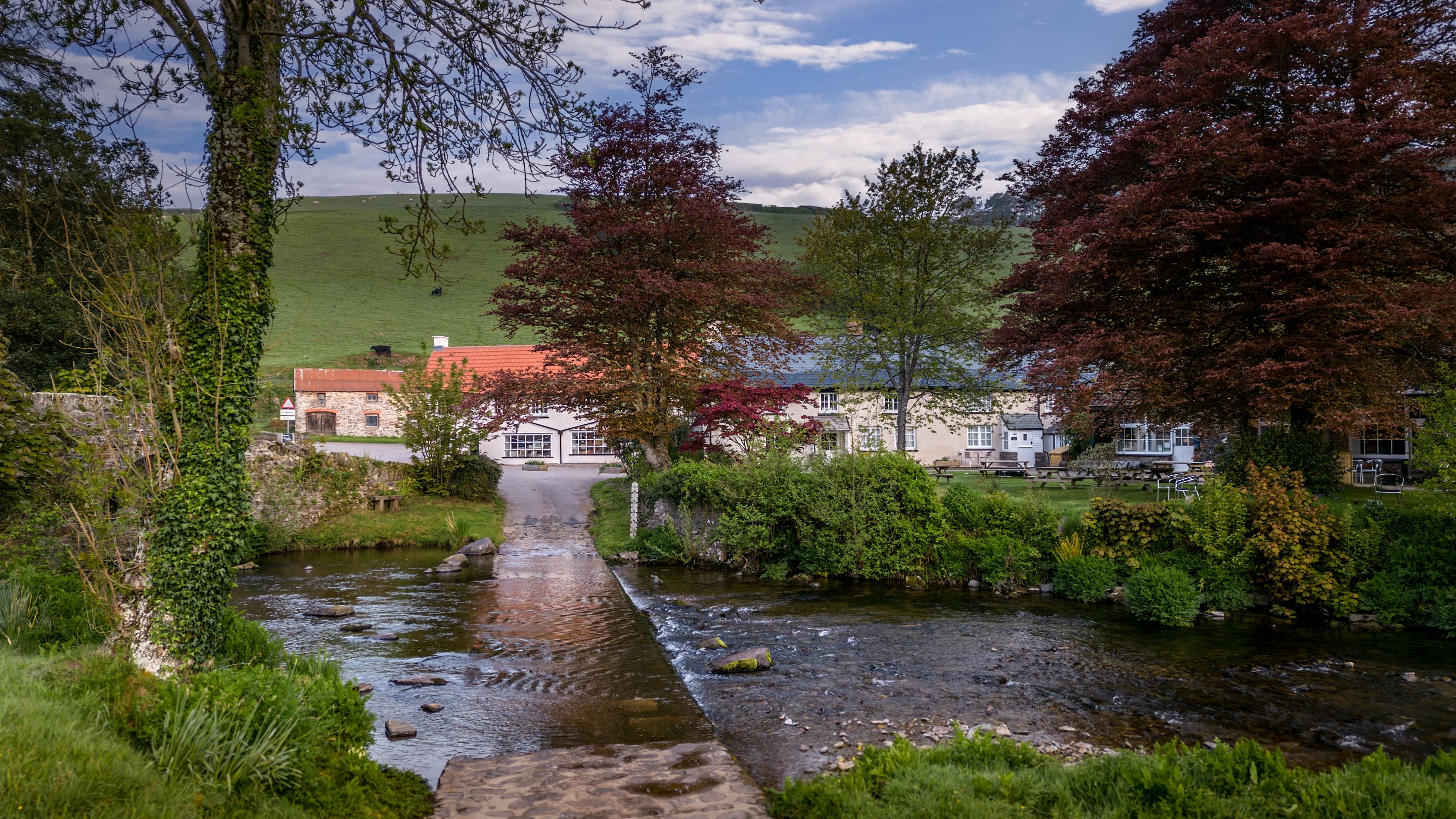 The area surrounding Heron View, Devon