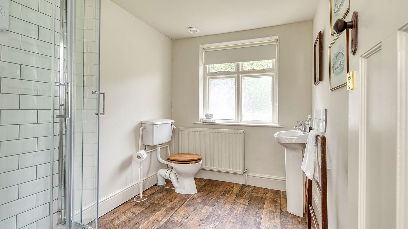 The second bathroom at Kingfisher View, Devon