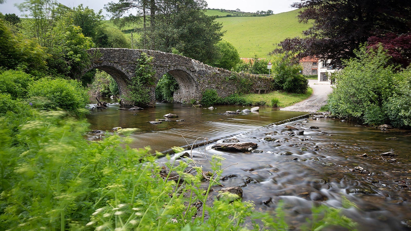 The ford close to Kingfisher View, Devon