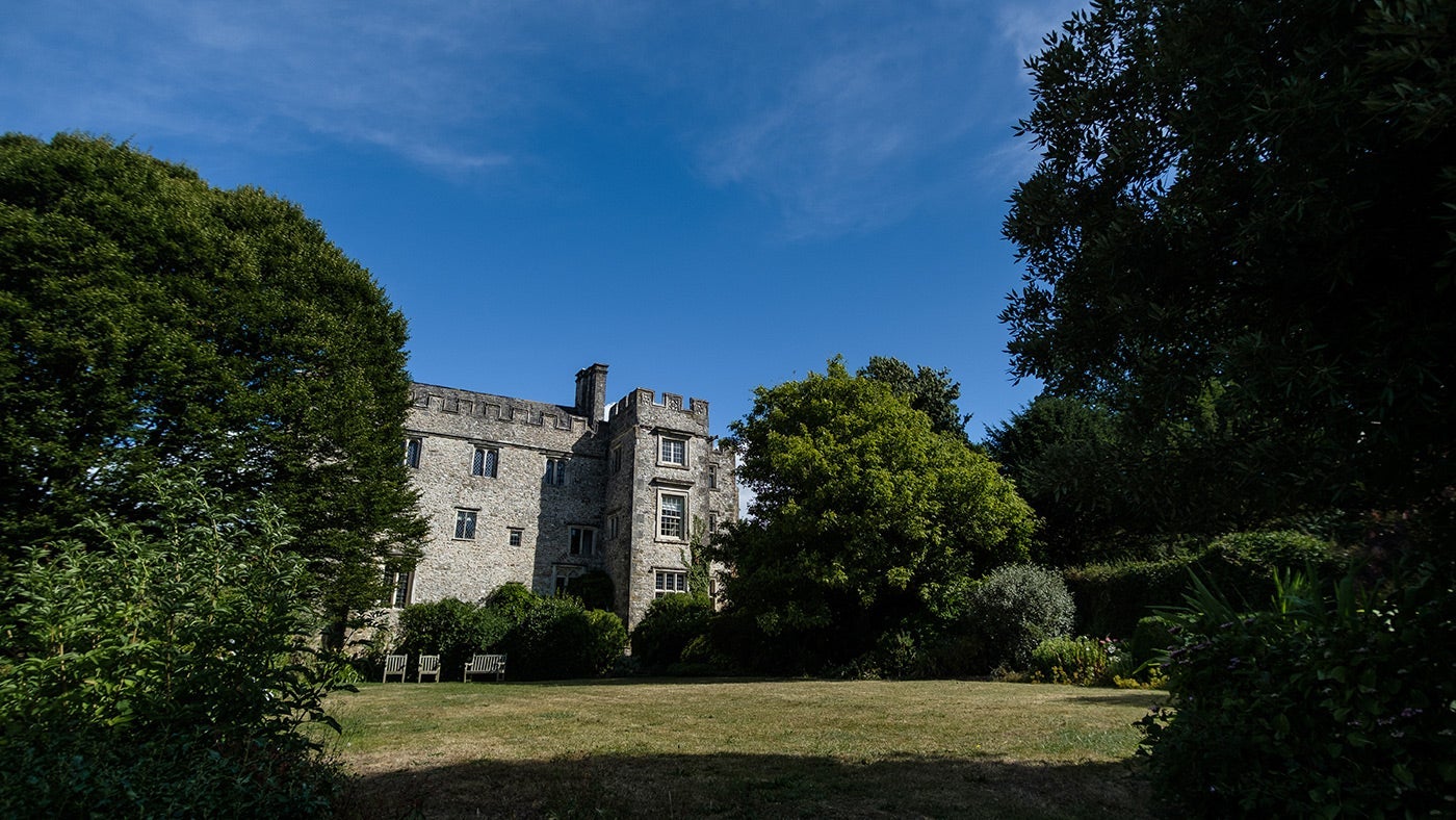 The garden at Shute Barton, Devon