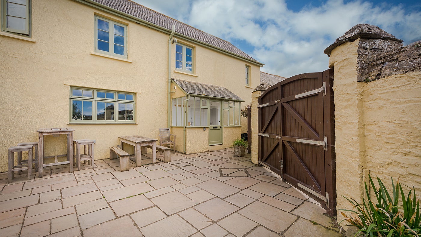 The exterior of The Slipway, Croyde, Devon