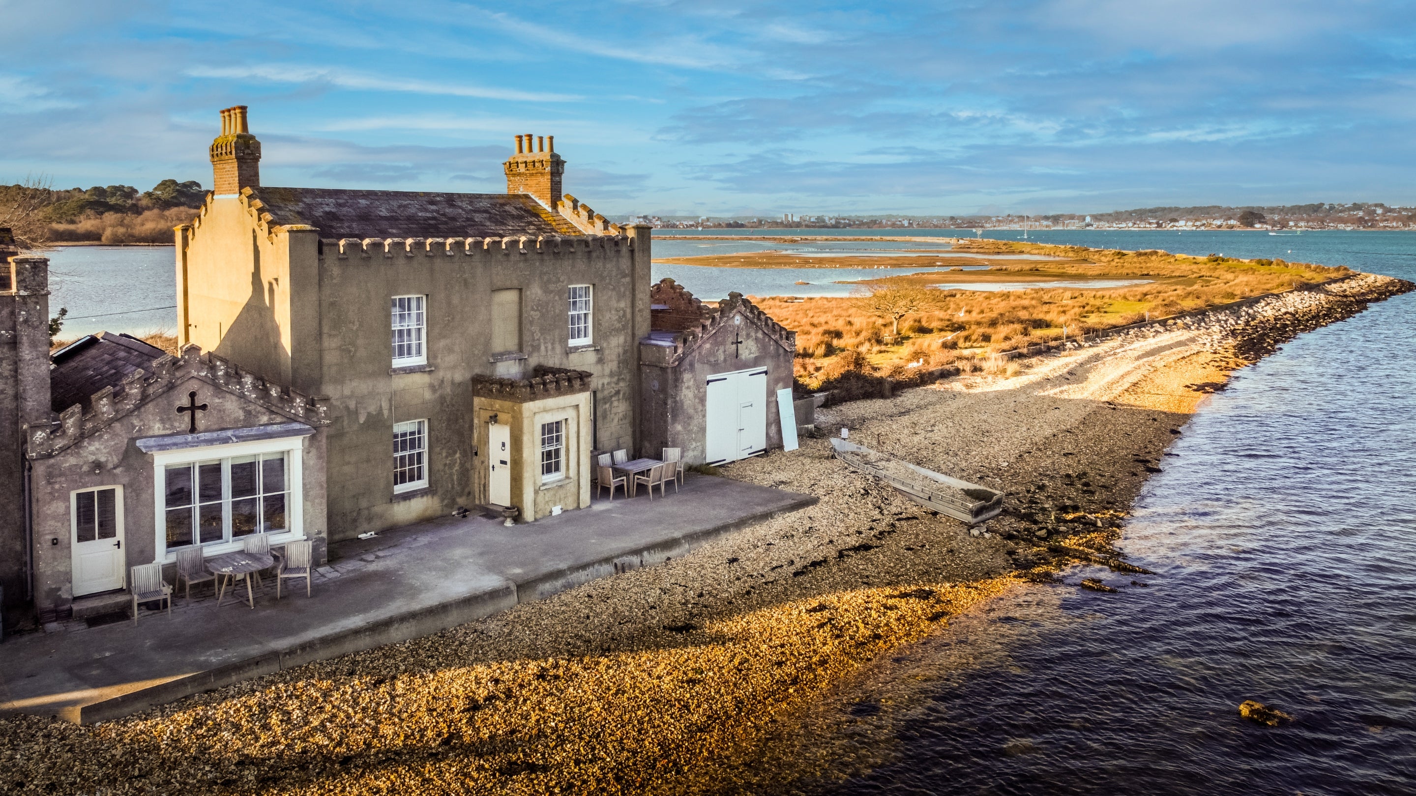 The exterior of Custom House and Agent's House, Dorset